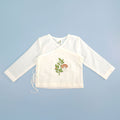 Mushroom – Cotton Full Sleeve Embroidered Baby Jabla