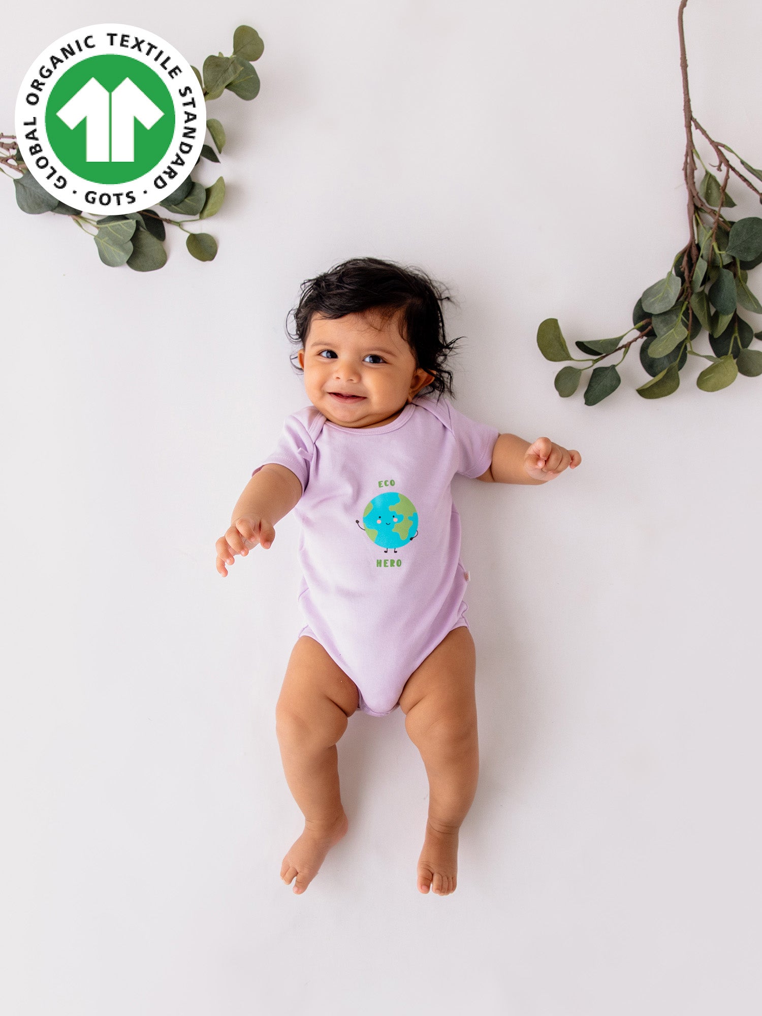 Eco Hero - Organic Cotton Bodysuit - Totdot