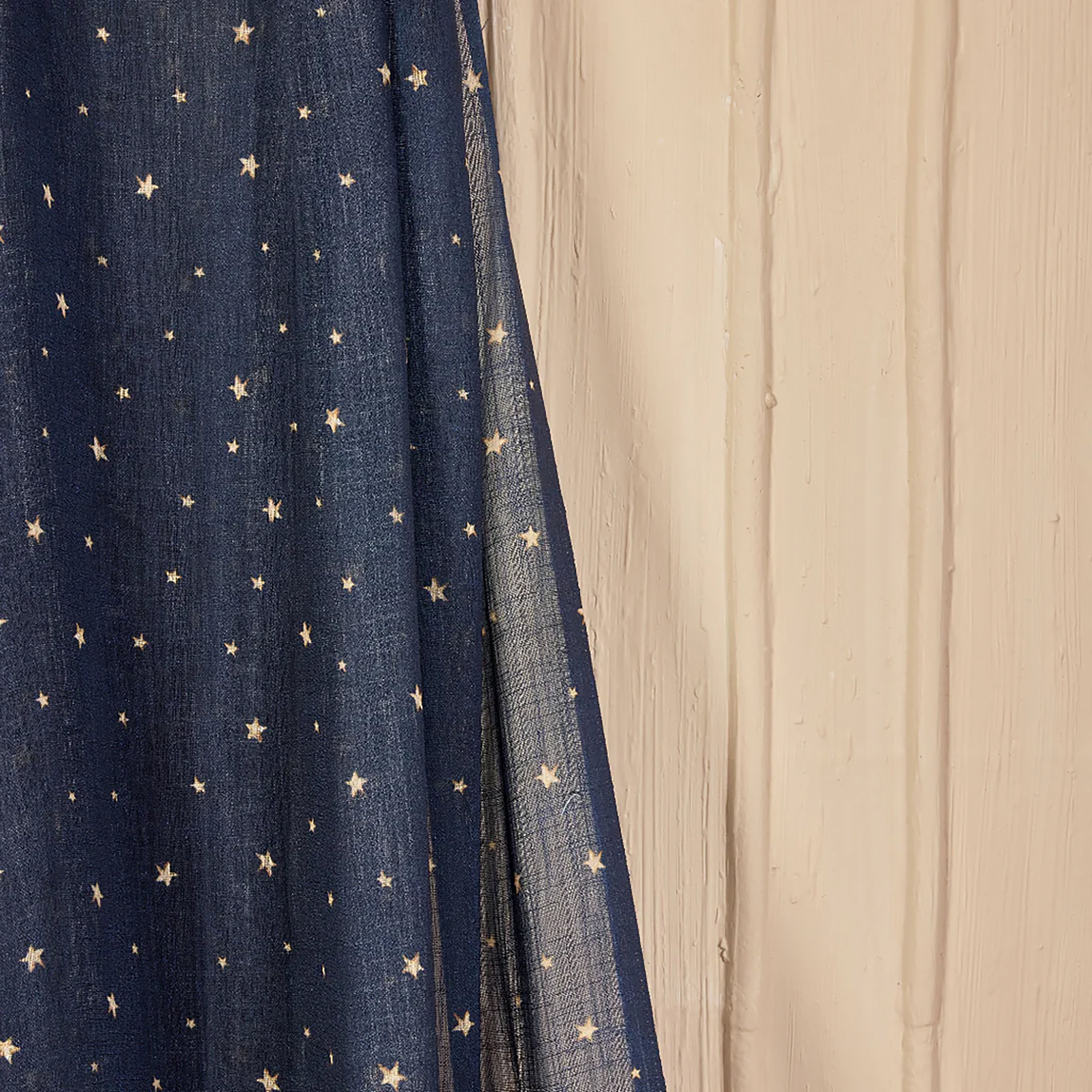 To The Moon And Back Sheer Curtain Fabric