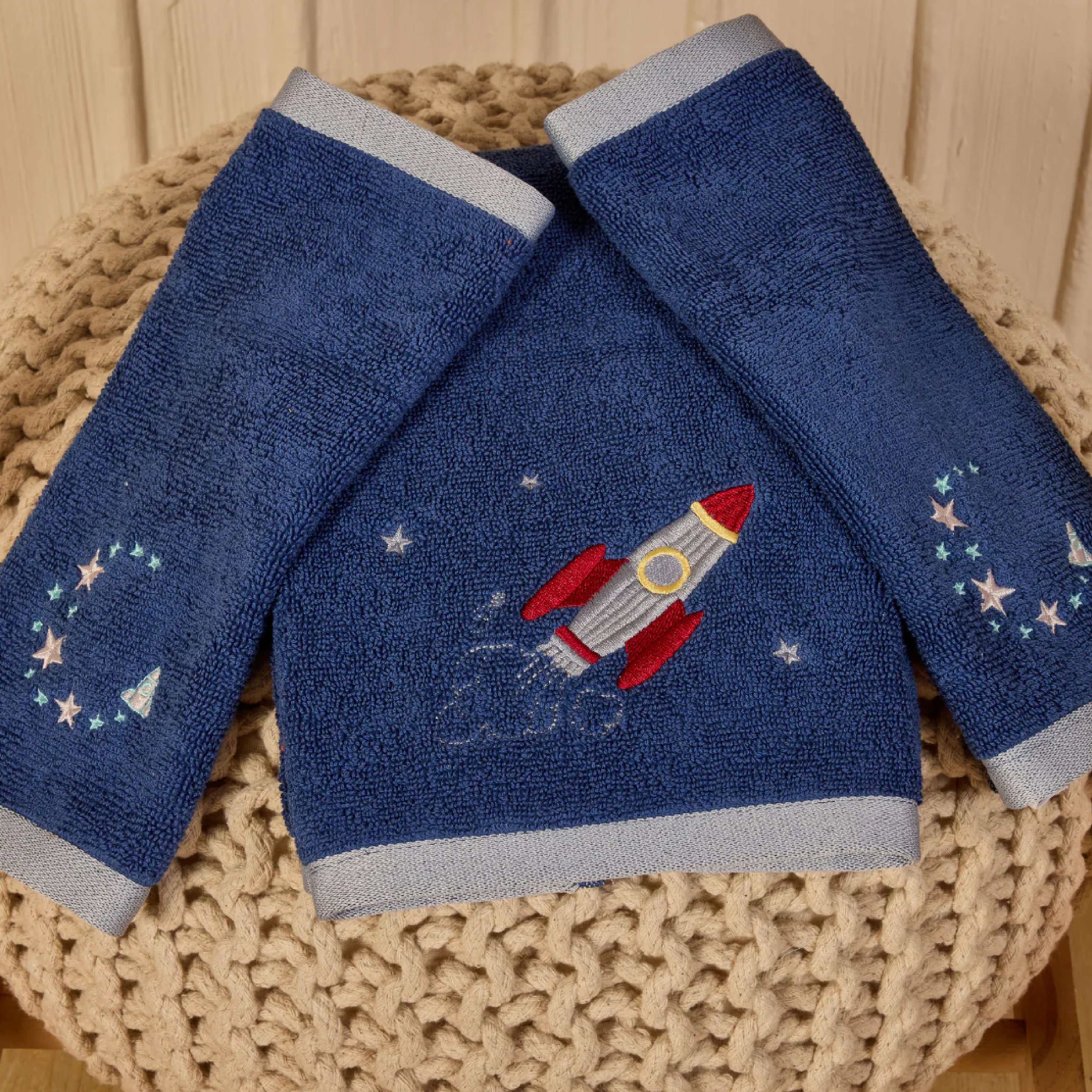 To The Moon And Back Hand & Face Towels (Set of 3)