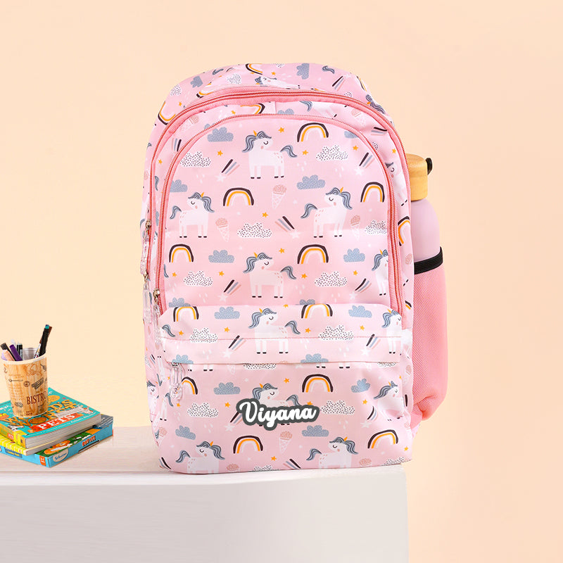 Printed Backpack