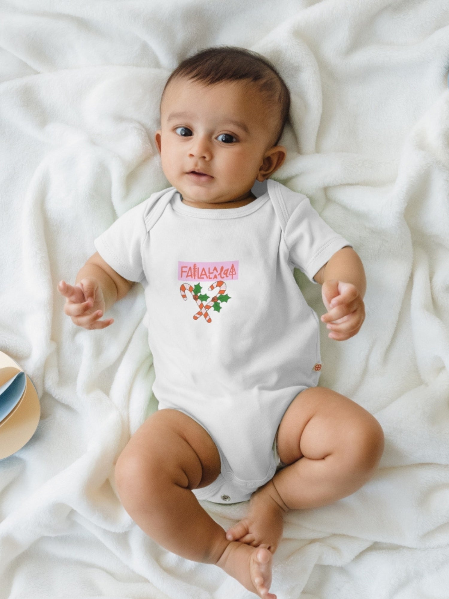 Baby Bamboo Bodysuit Jolly Holly