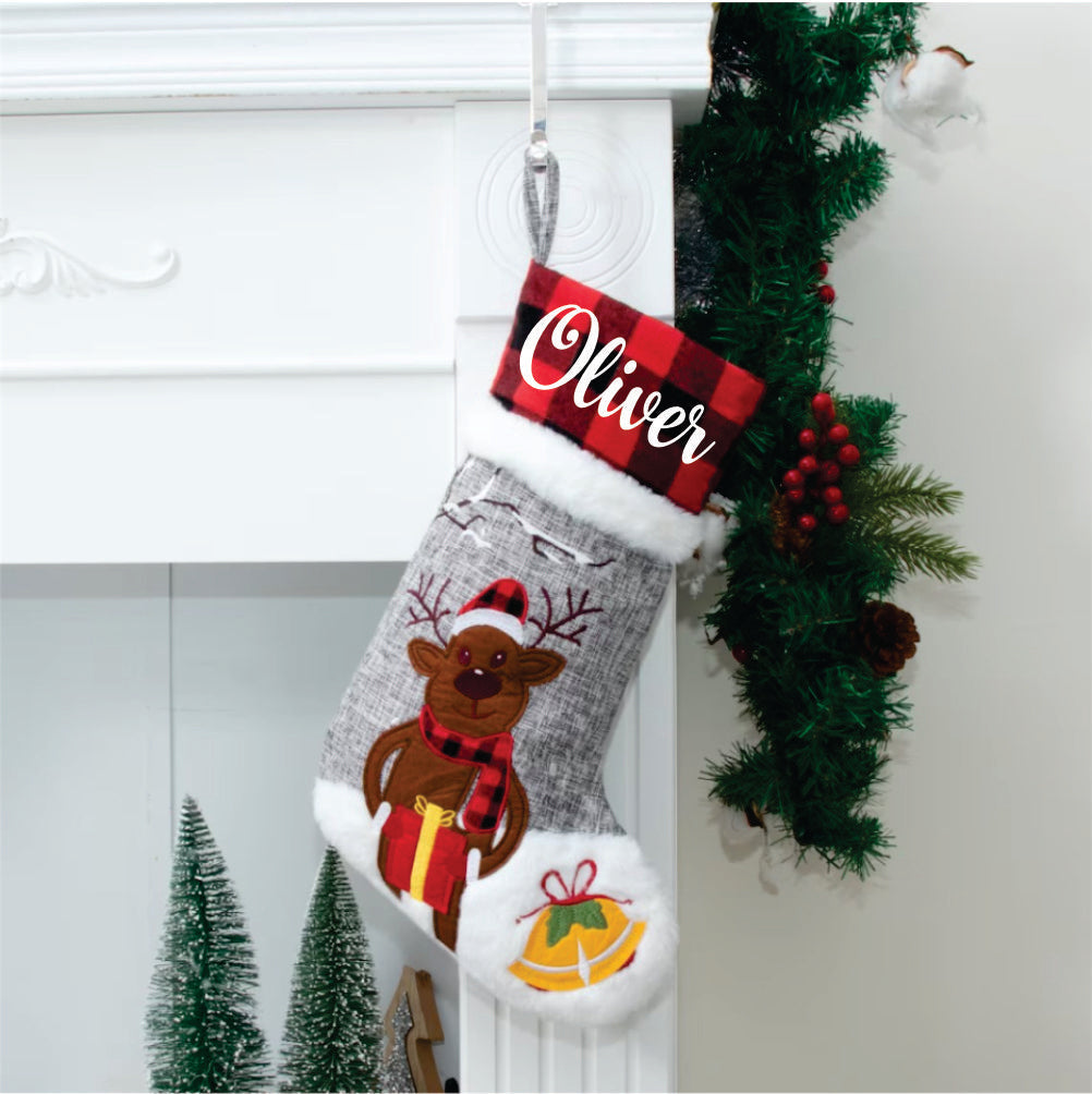 The Nutcracker and Friends Stockings - Merry Moose