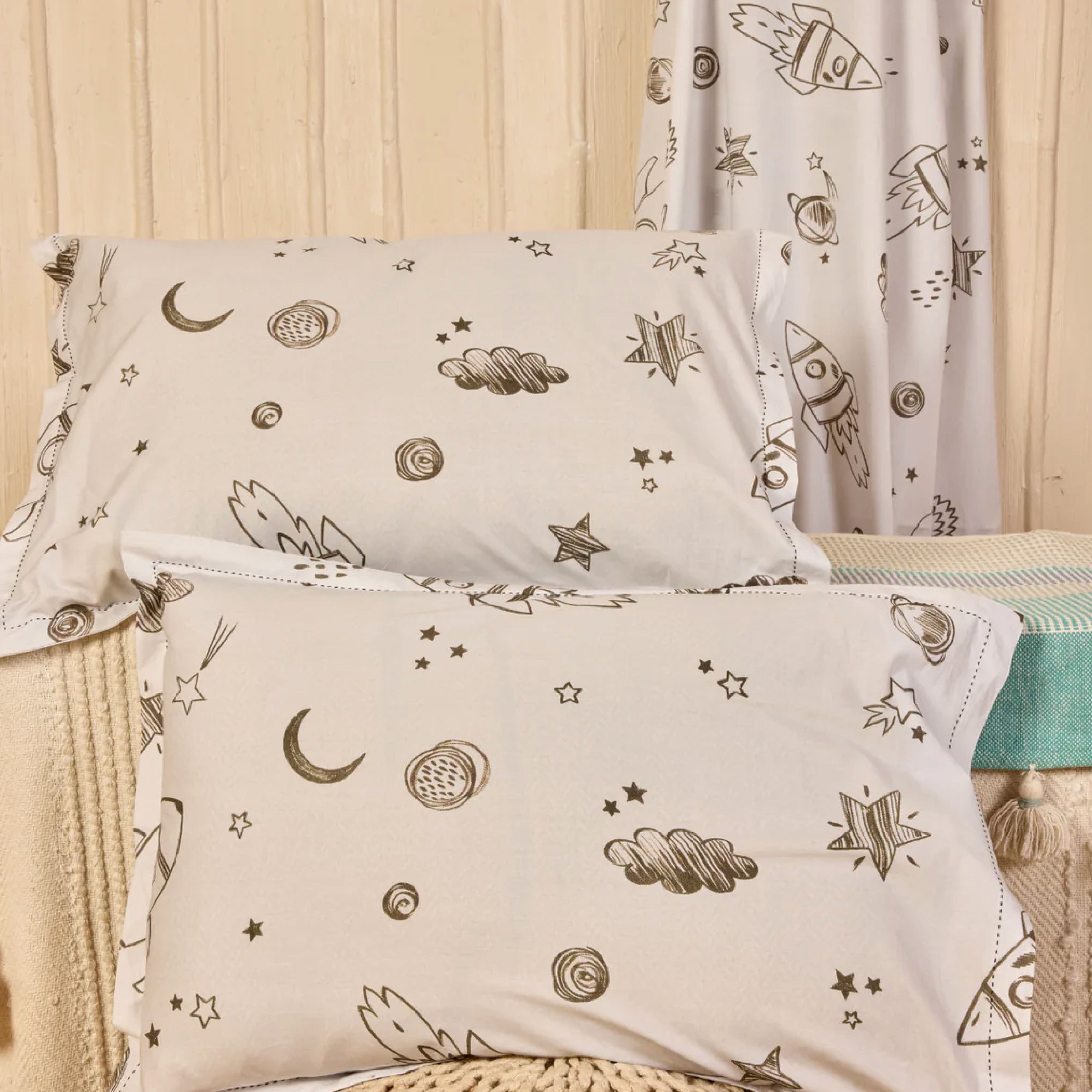 To The Moon And Beyond Pillow Cover