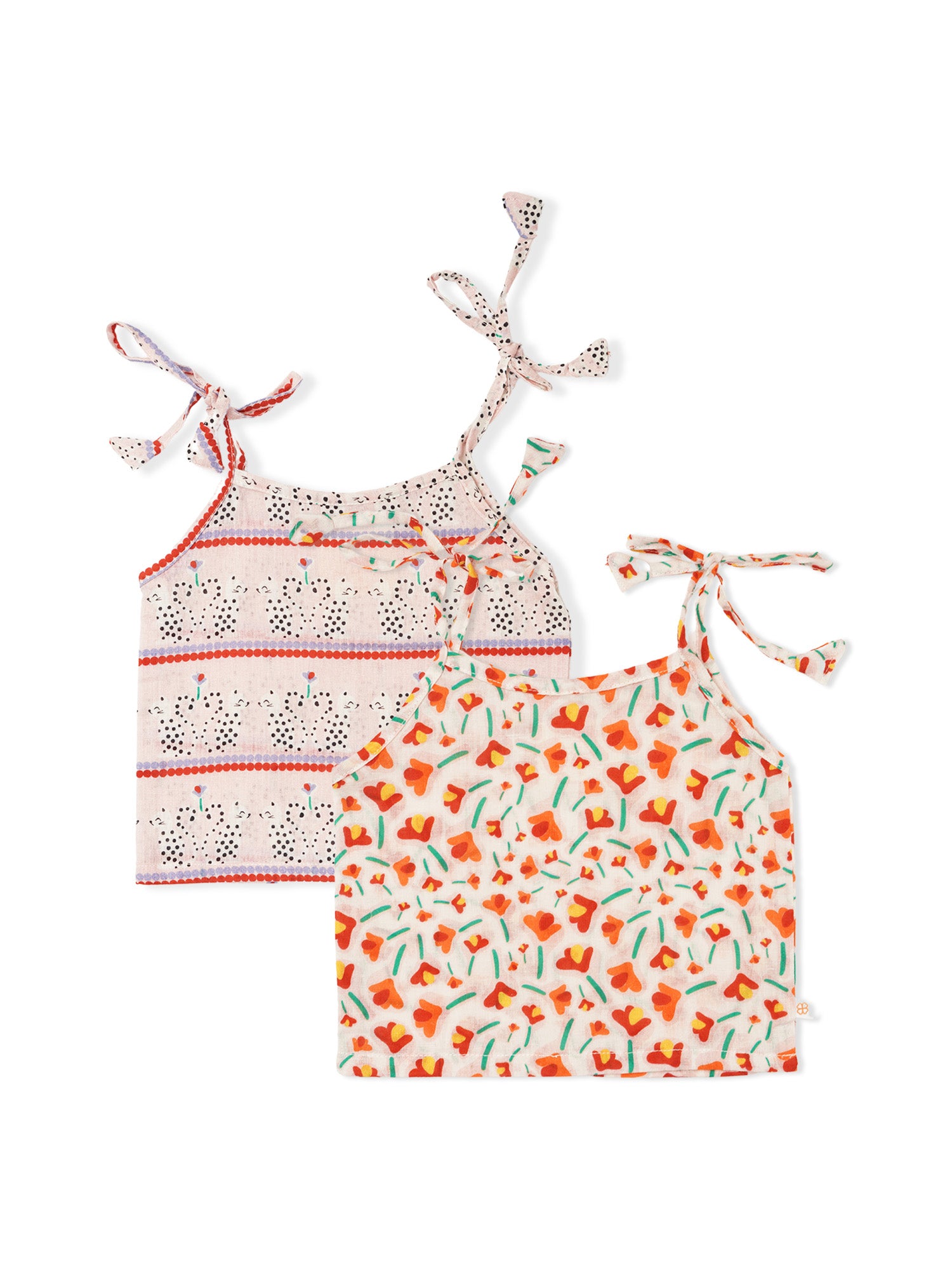 Forest Frolic - Baby Muslin Jhabla - Pack of 2 - Totdot