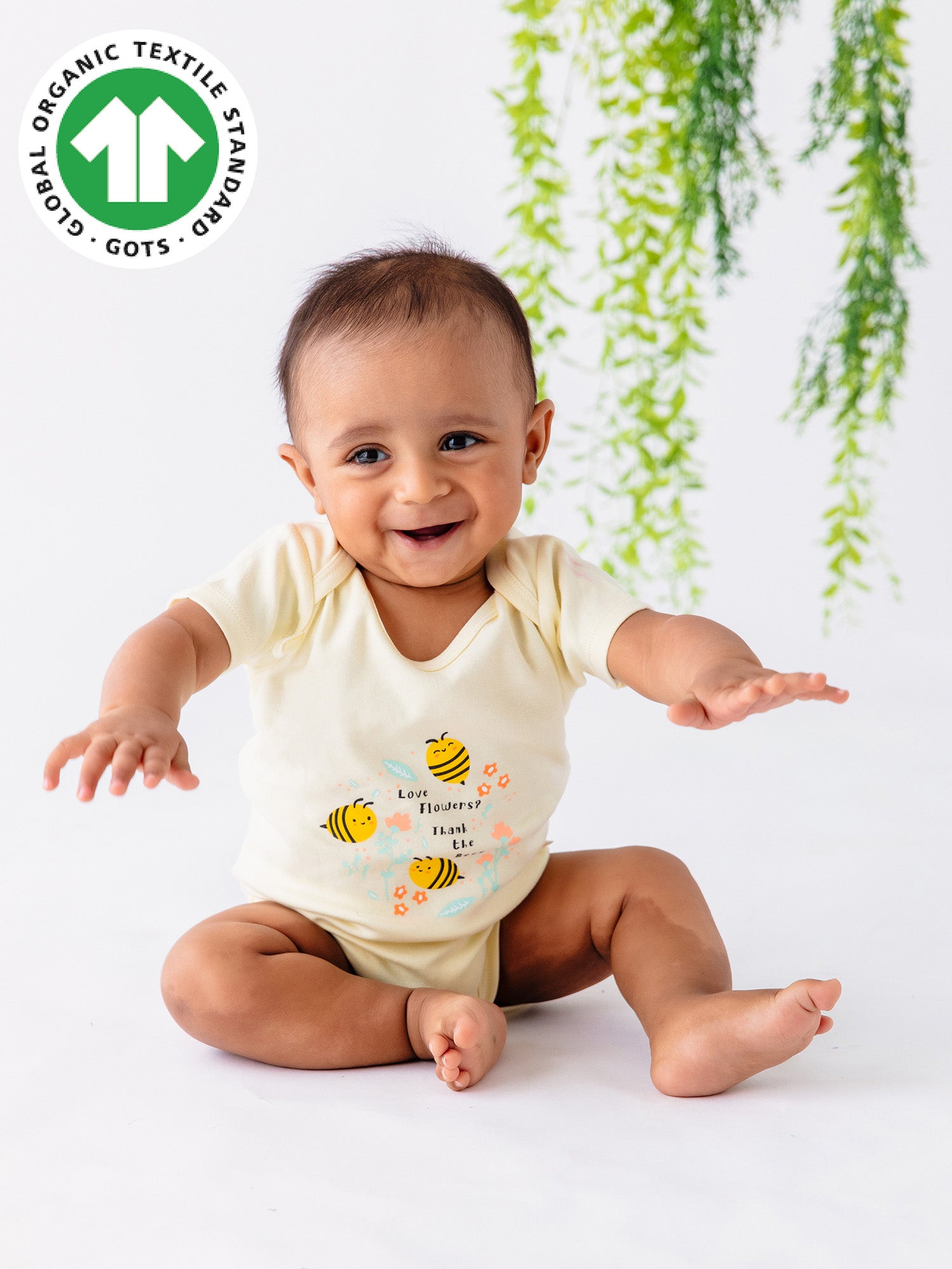 Be thankful - Organic Cotton Bodysuit - Totdot