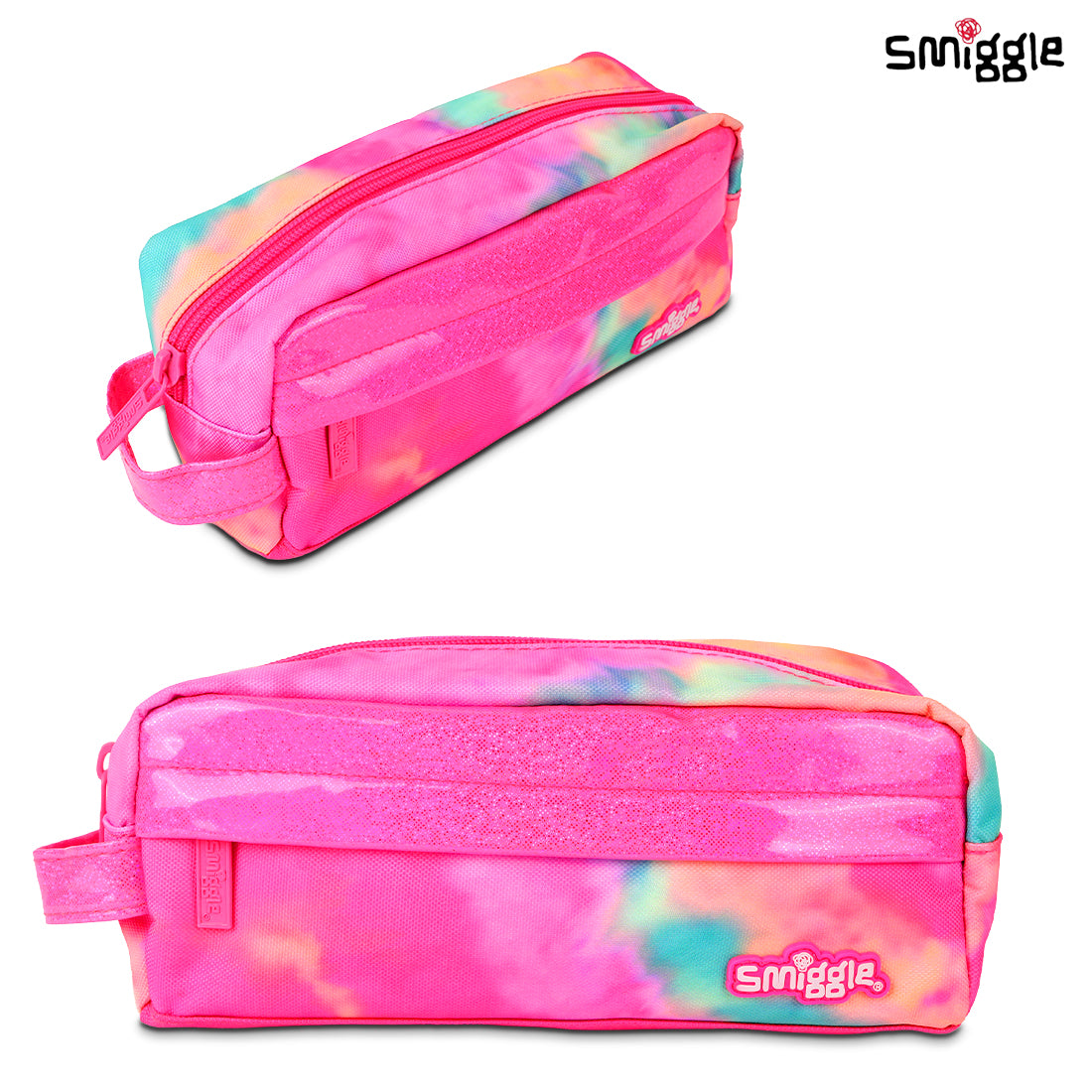 Vivid Essential Pencil Case Pink