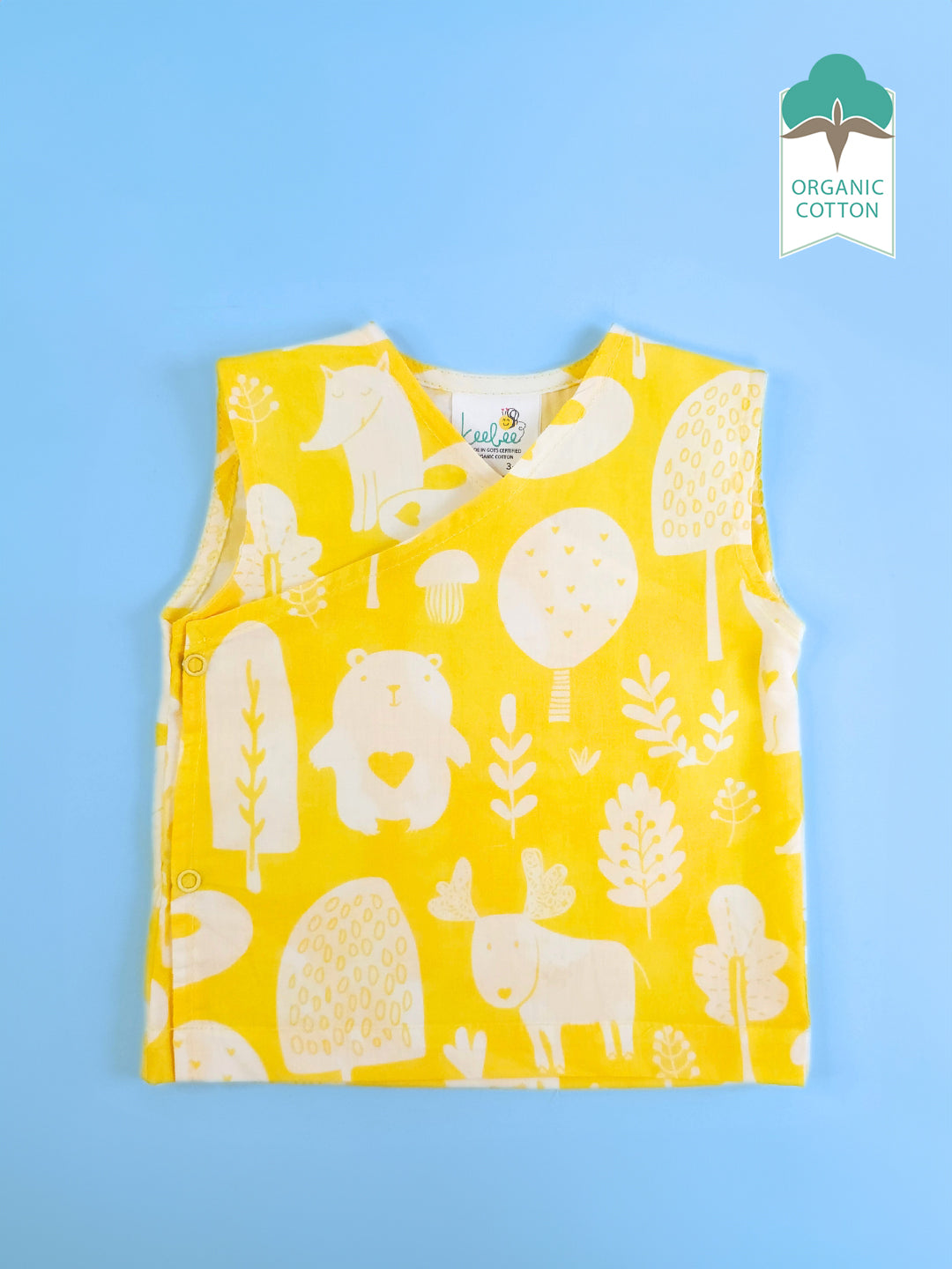 Enchanted Forest - Organic Cotton Printed Baby Jabla - Totdot