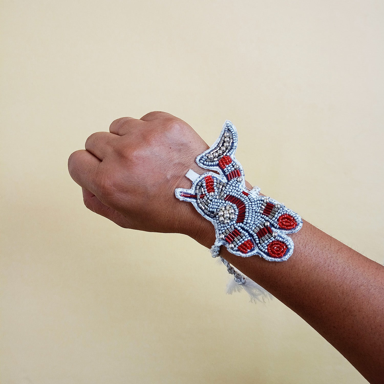 Astranaut Beaded Rakhi - Converts To Key Charm