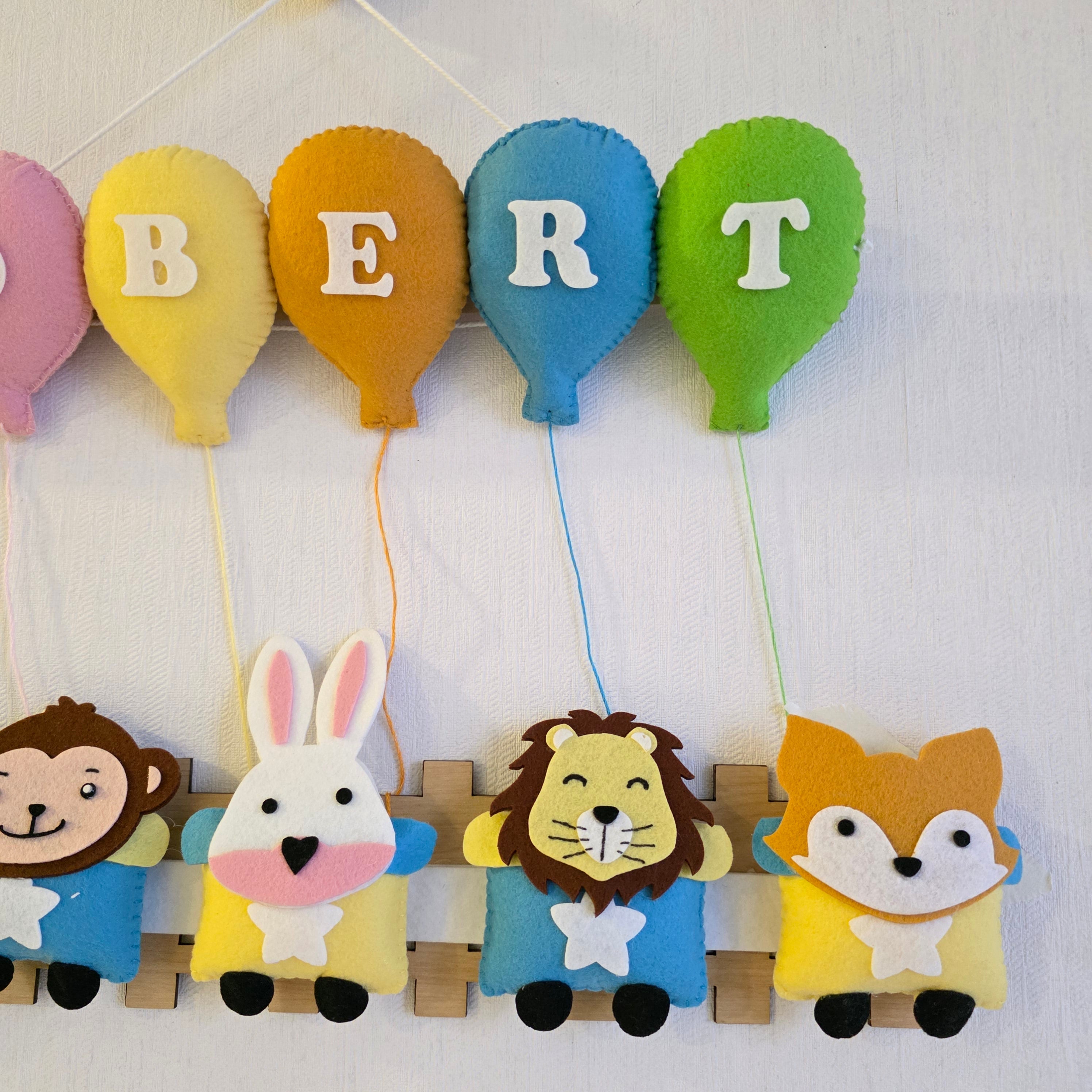 Balloon Buddies Name Hanging