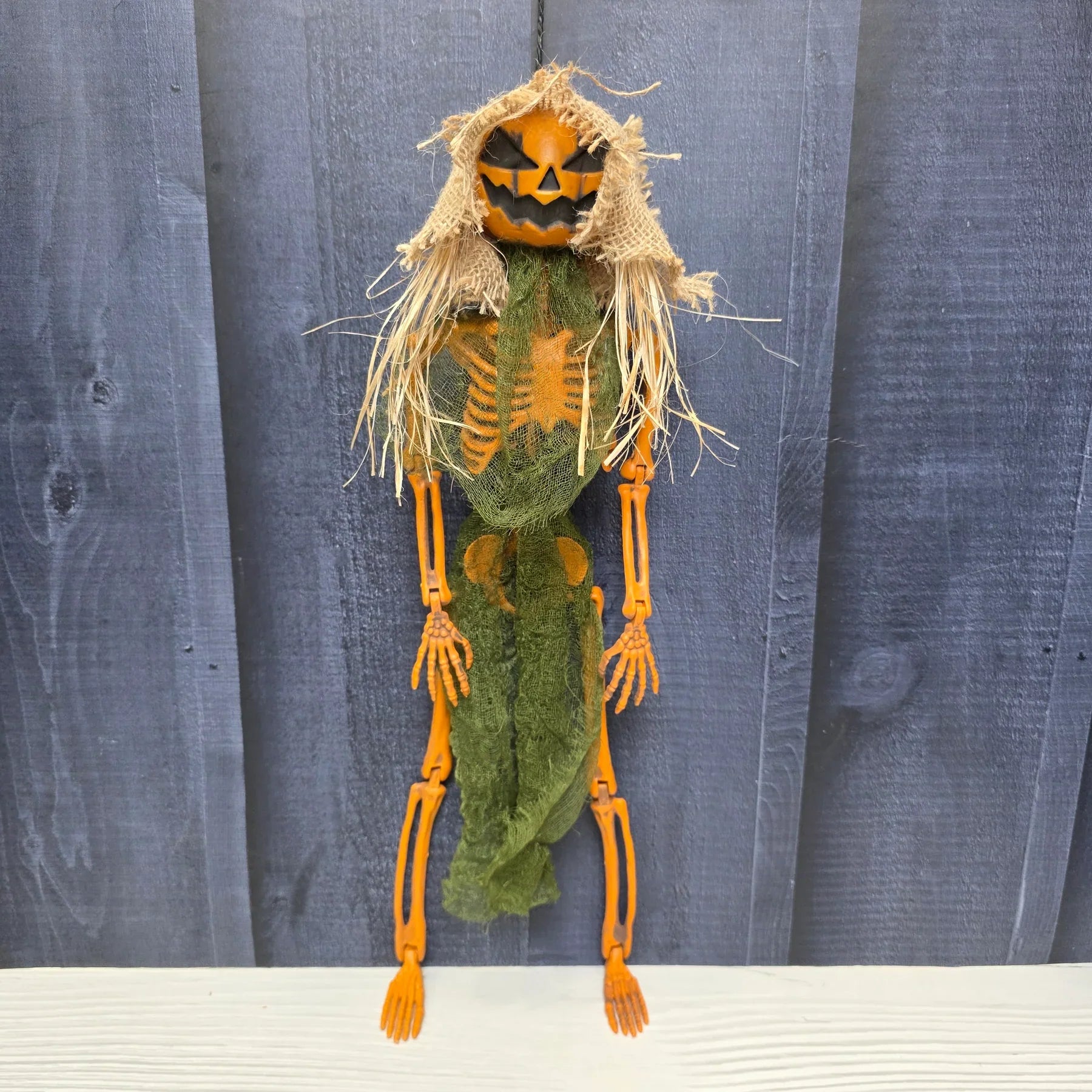 Pumpkin Head Skeleton – Harvest Haunter