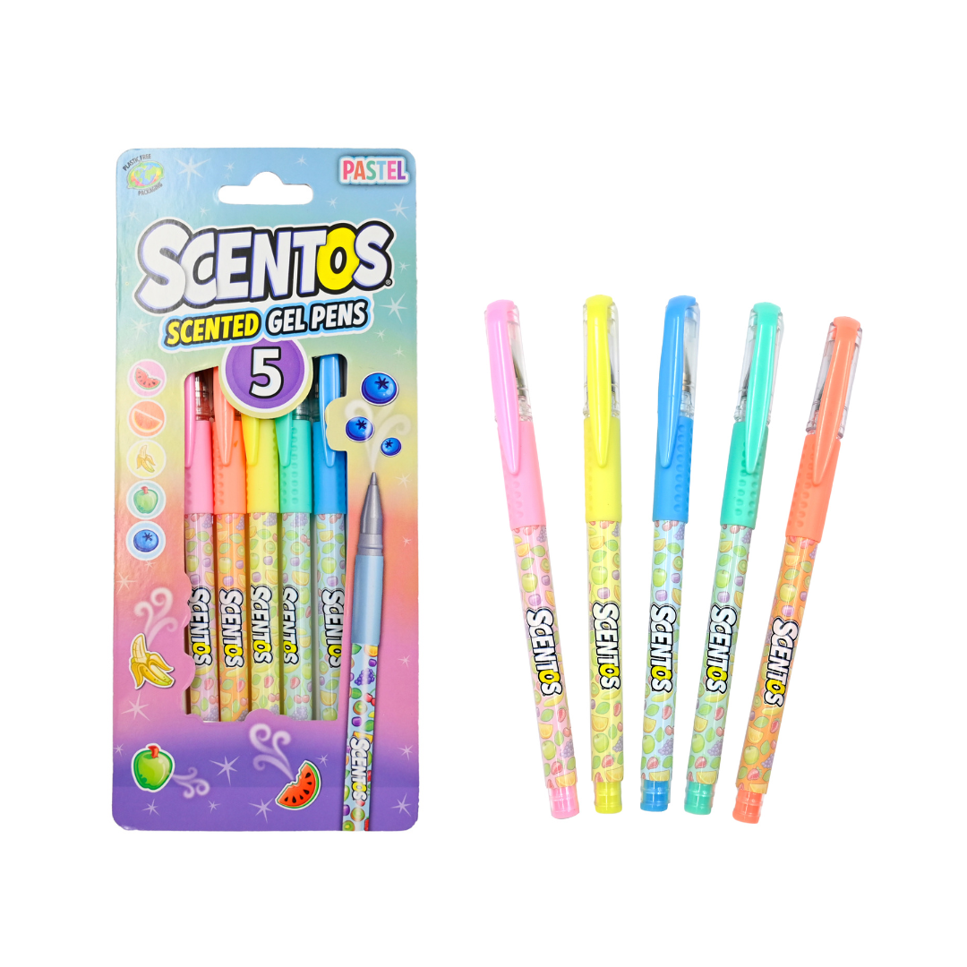 Pastel Gel Pens, Pack of 5