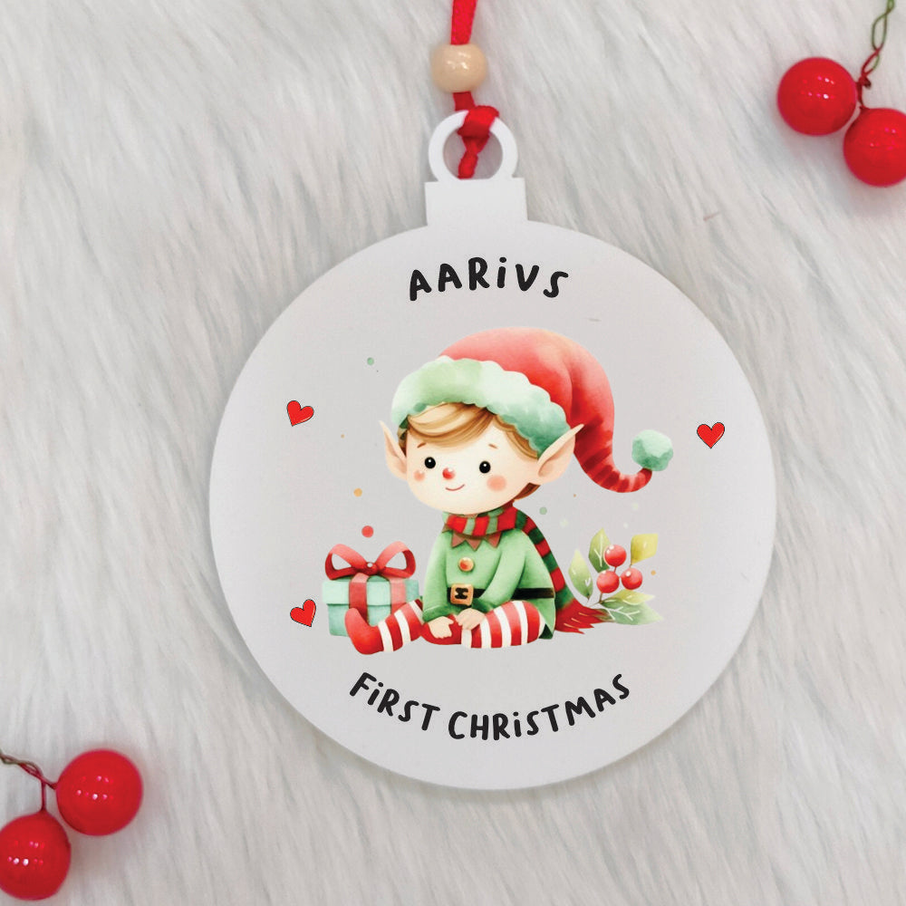 Elf's Holiday Delight Ornament