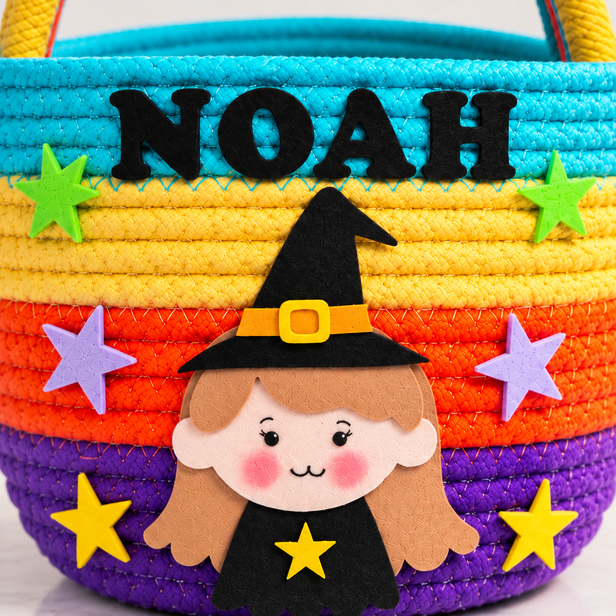 Personalised My Little Witch Trick-or-Treat Basket