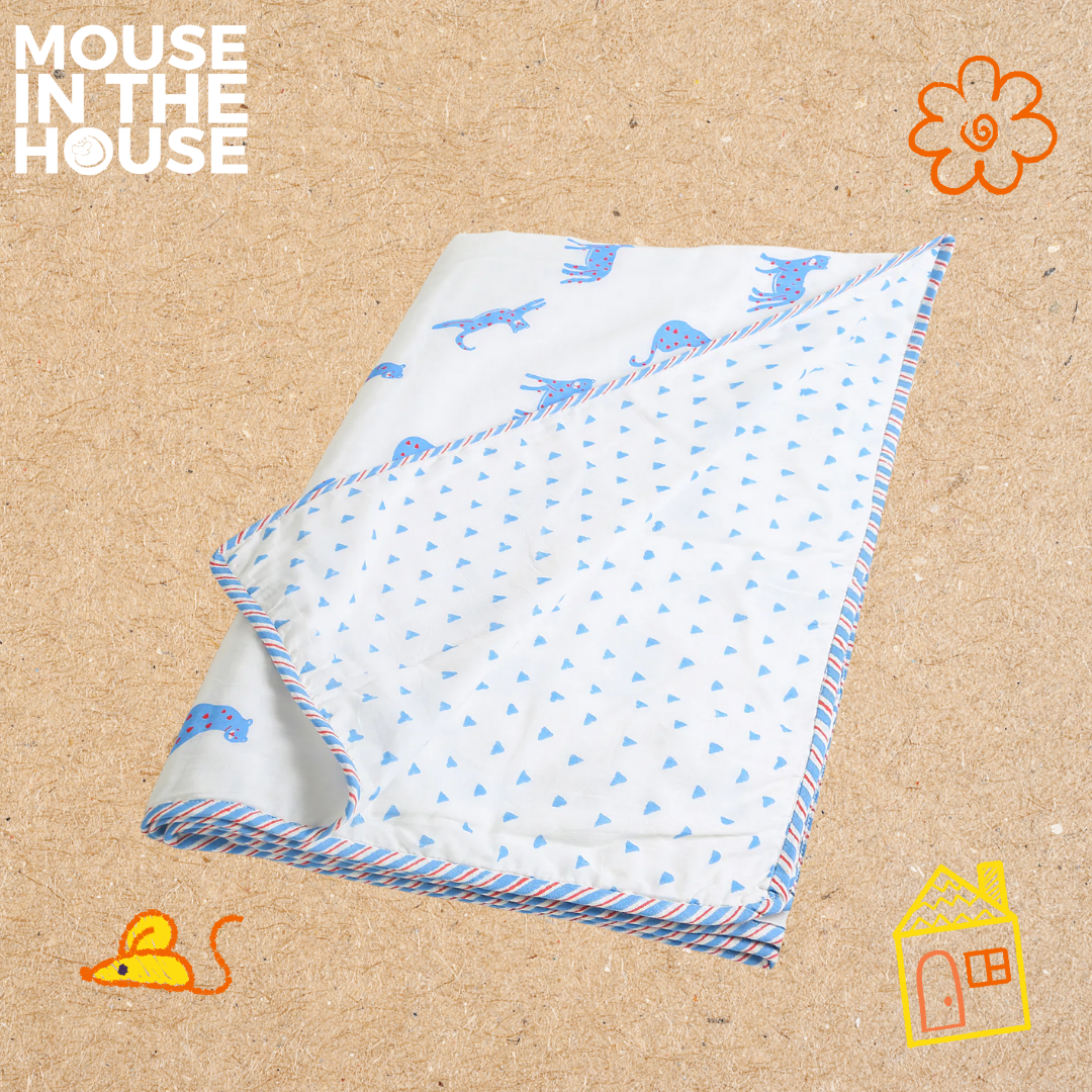 Blue Panther- Blanket