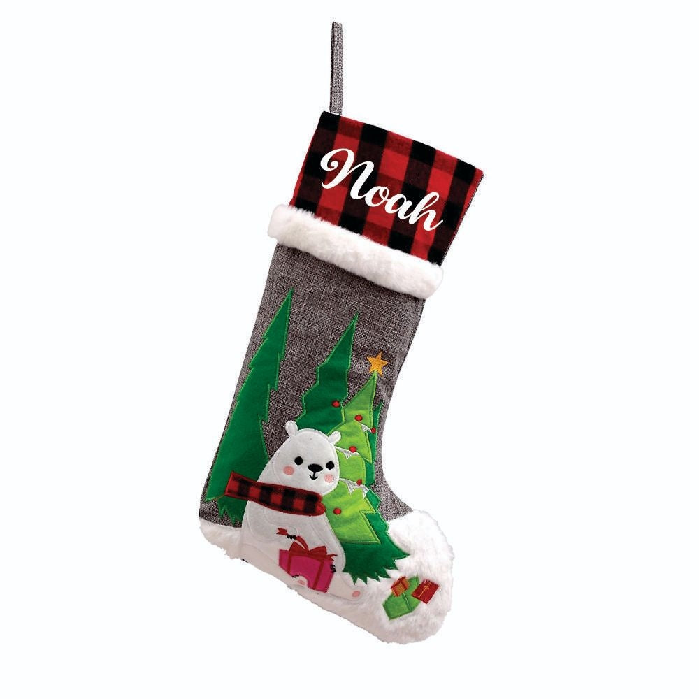 The Nutcracker and Friends Stockings - Polar Bear