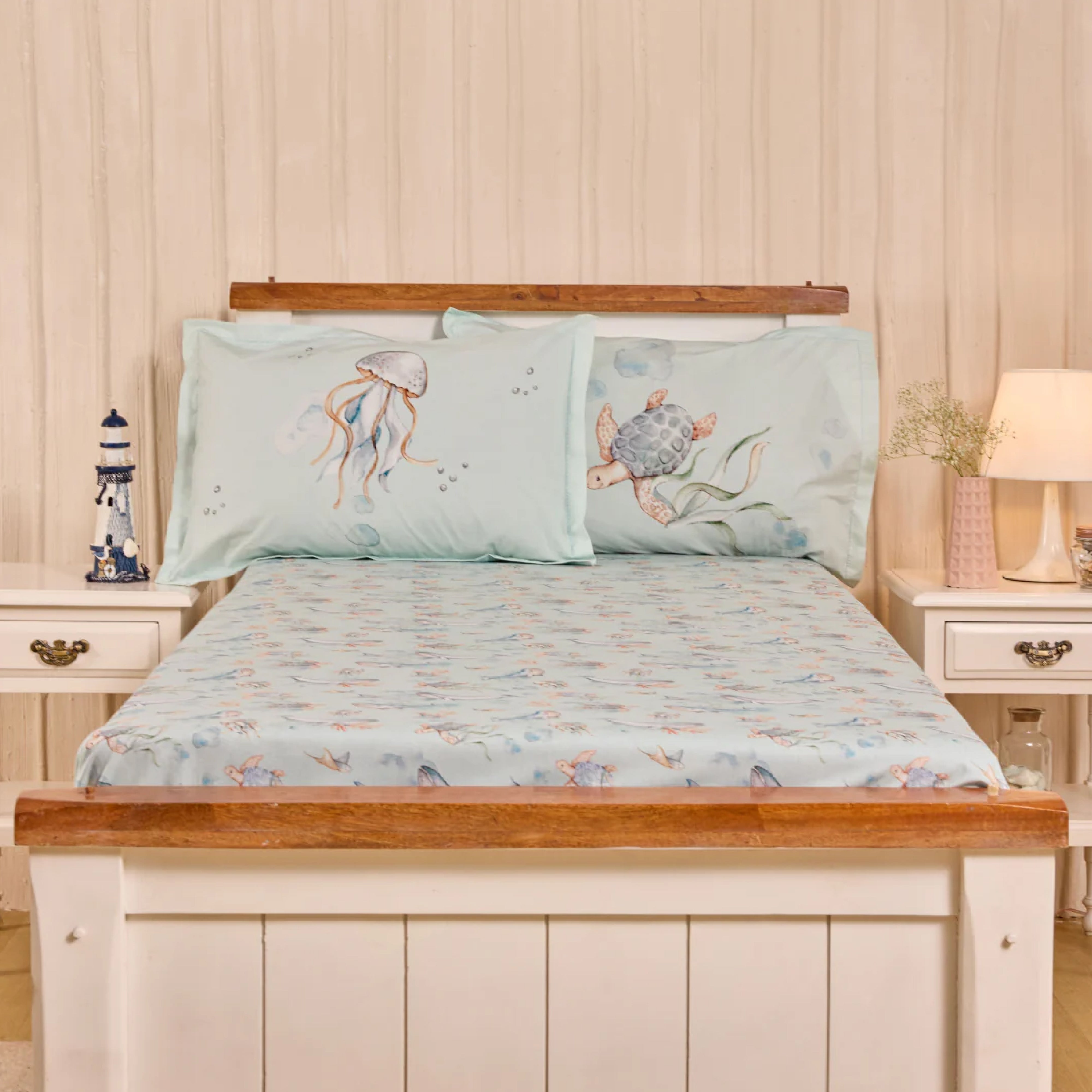 Maritime Magic Bed Sheet