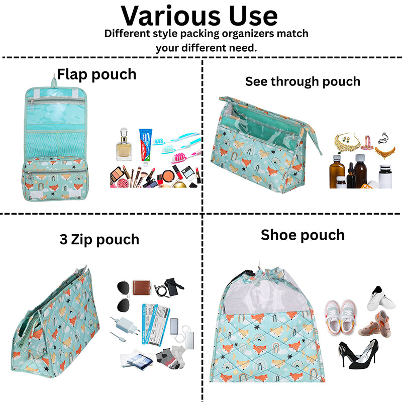 Multi Use Pouch Set- 4 Piece Set
