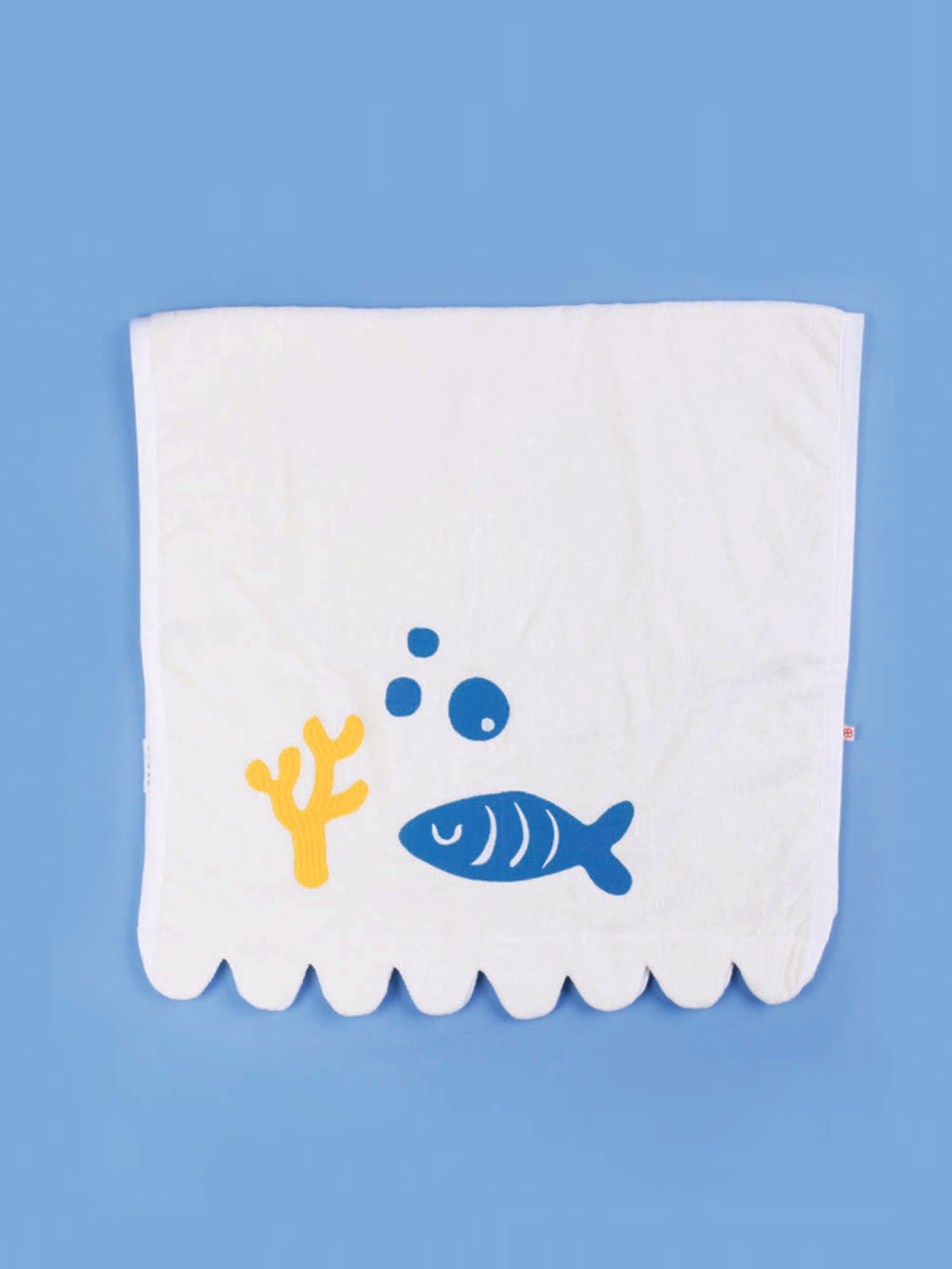 Fintastic - Organic Cotton Baby Bath Towel - Totdot