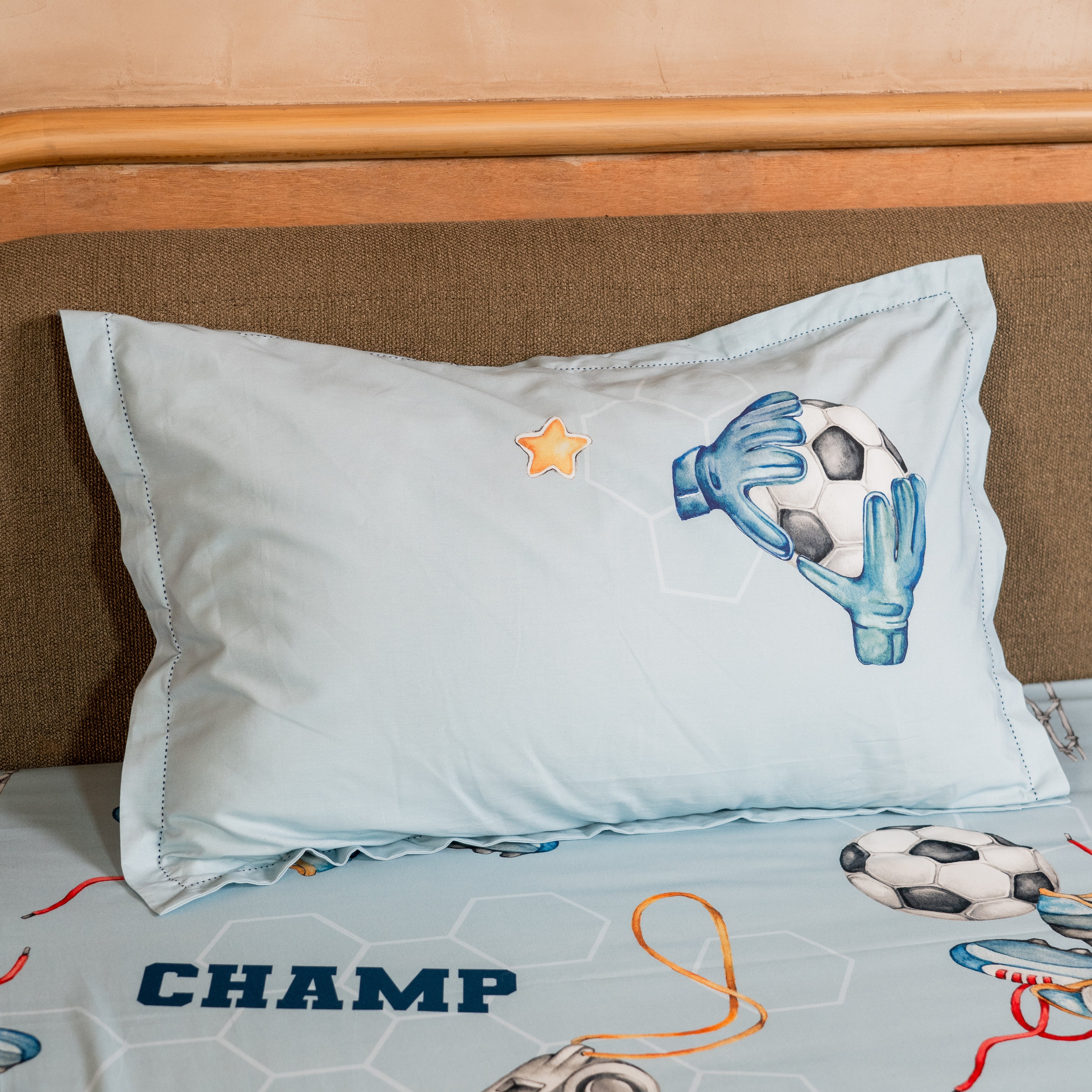 The Game Plan Pillow Cover