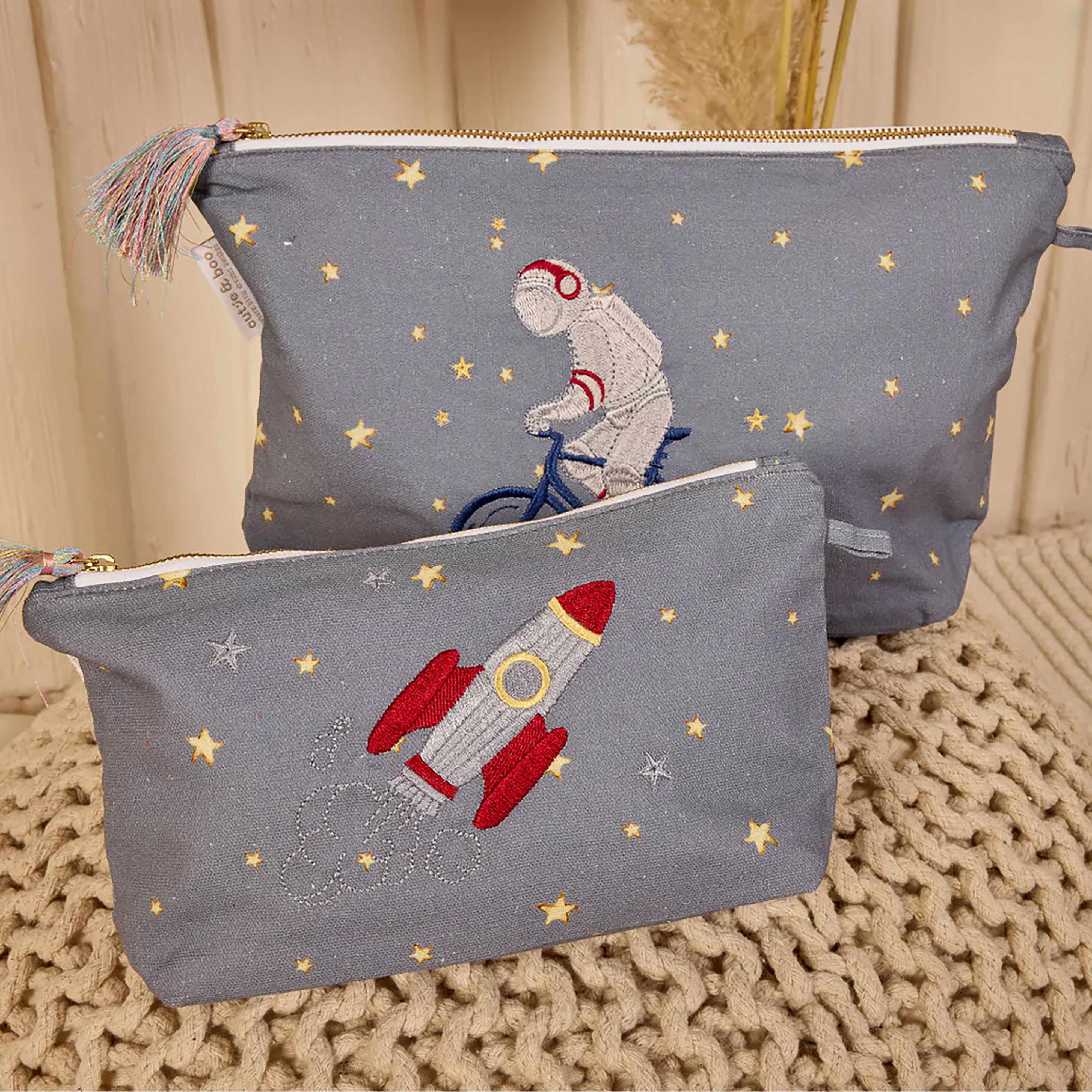 To The Moon And Back Set of Pouches