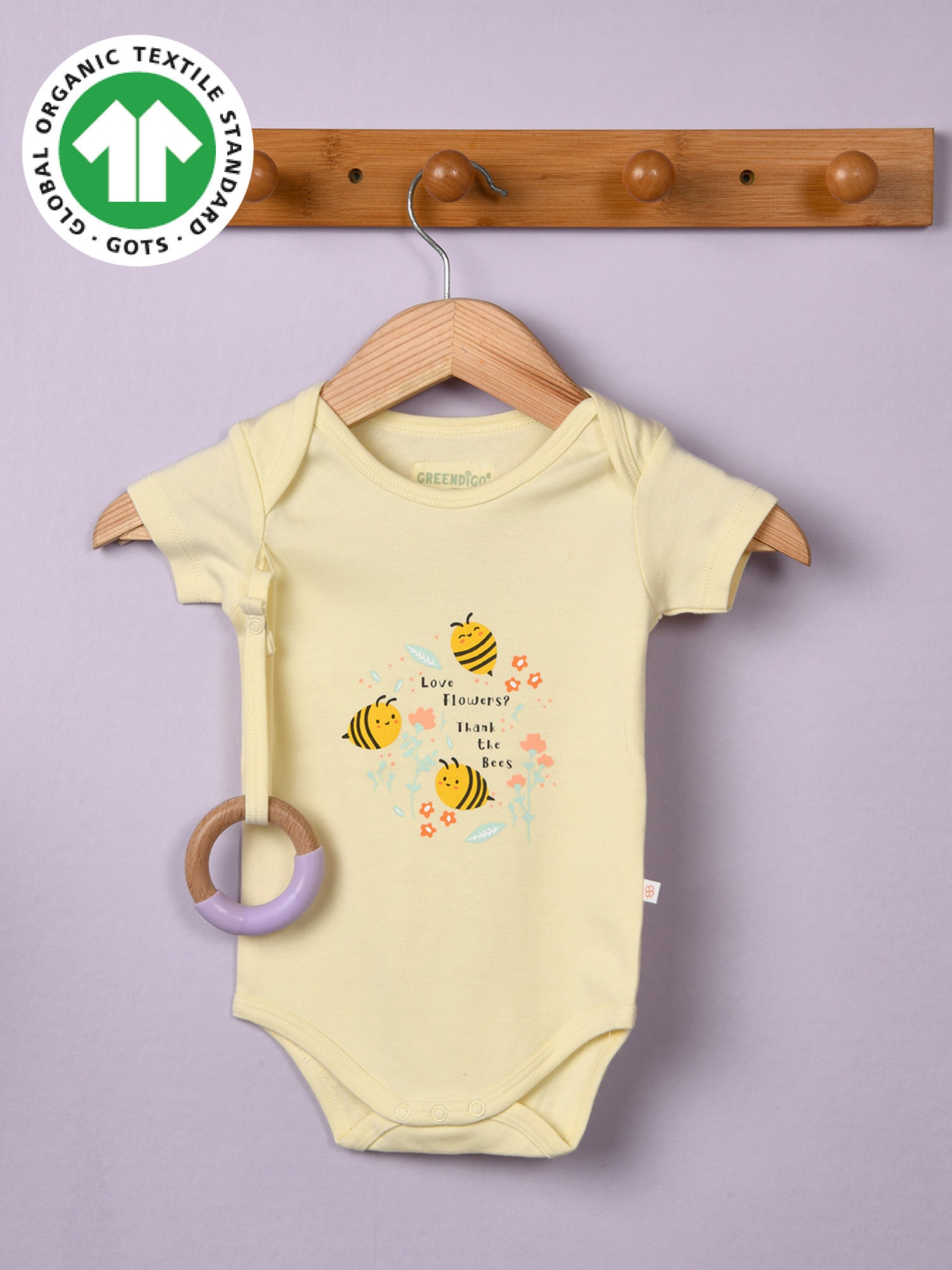 Be thankful - Organic Cotton Bodysuit - Totdot