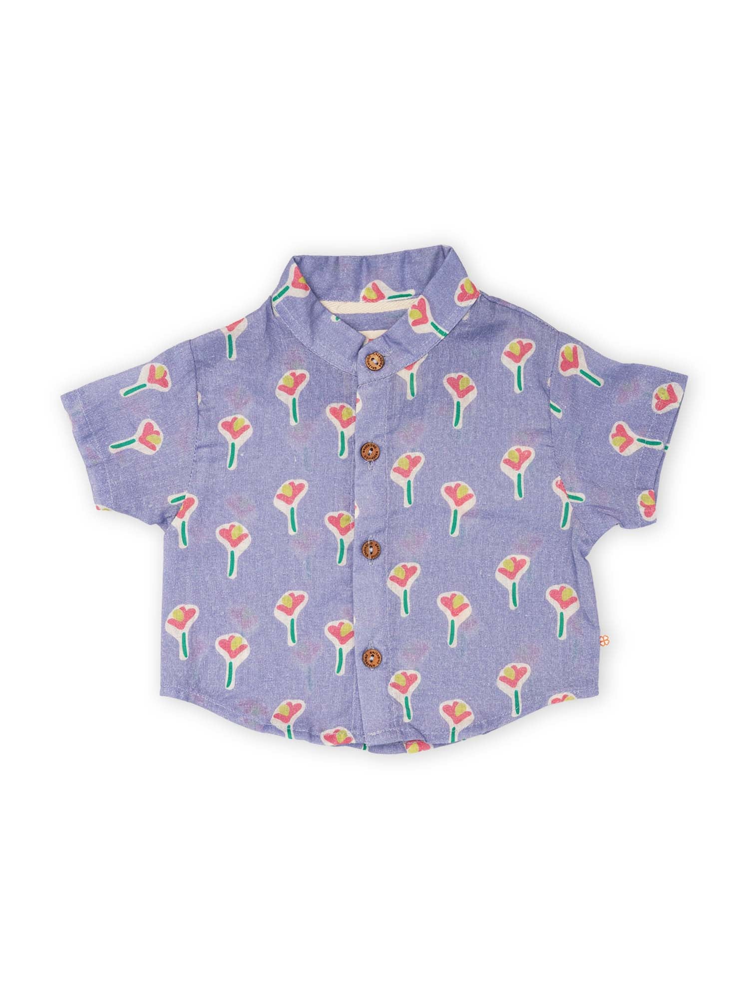 Garden Glee - Baby Boy Shirt - Totdot