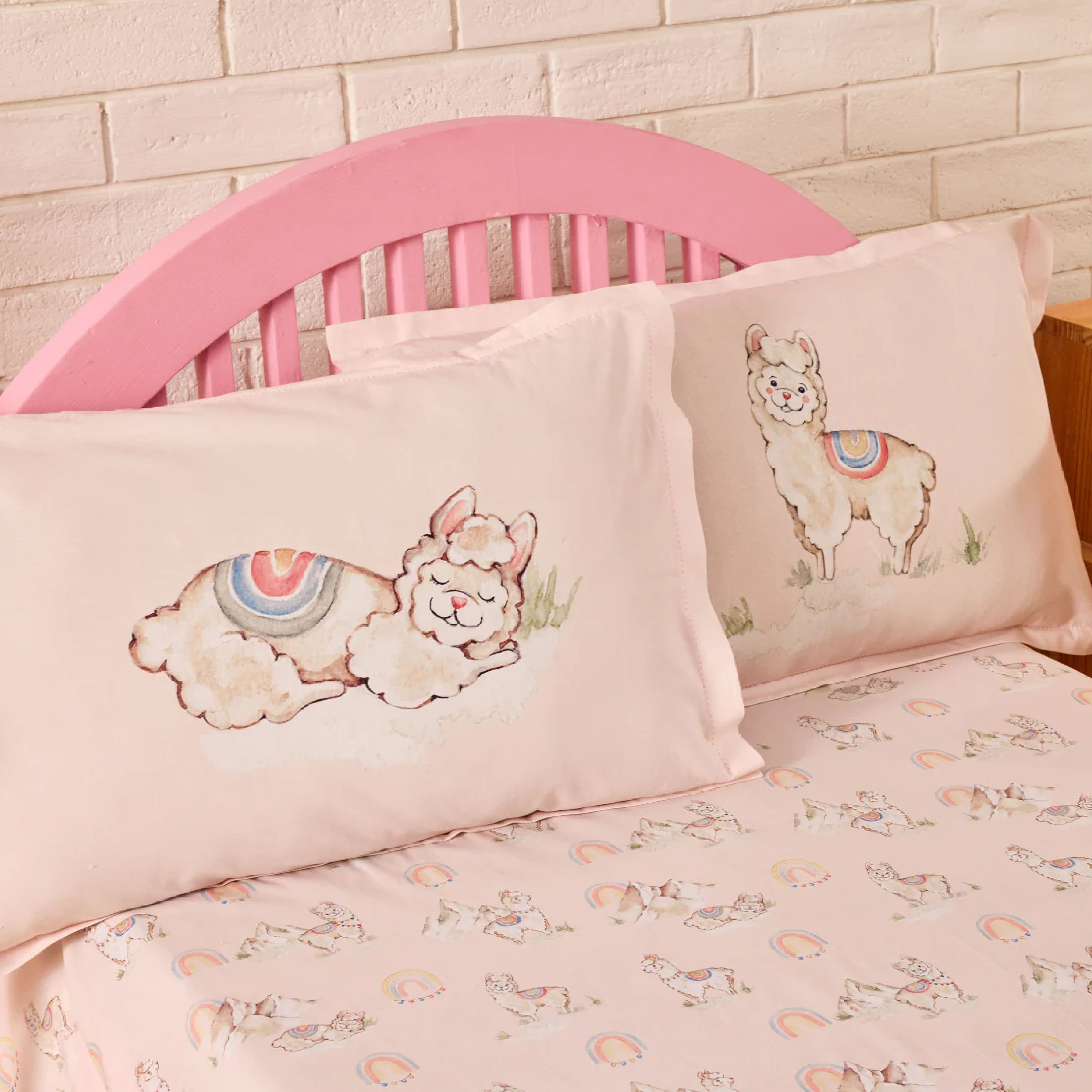 Ooh La Llama Bed Sheet