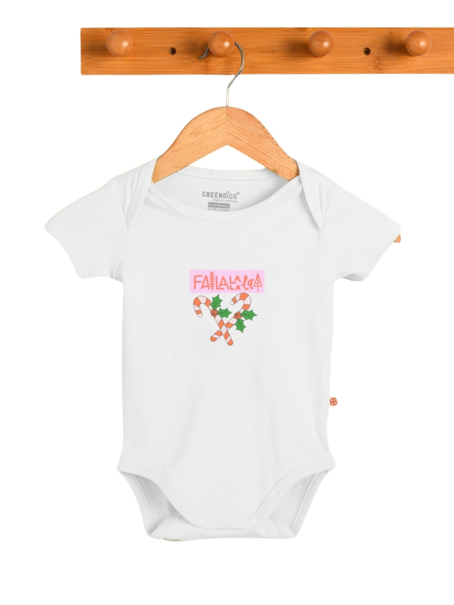 Baby Bamboo Bodysuit Jolly Holly