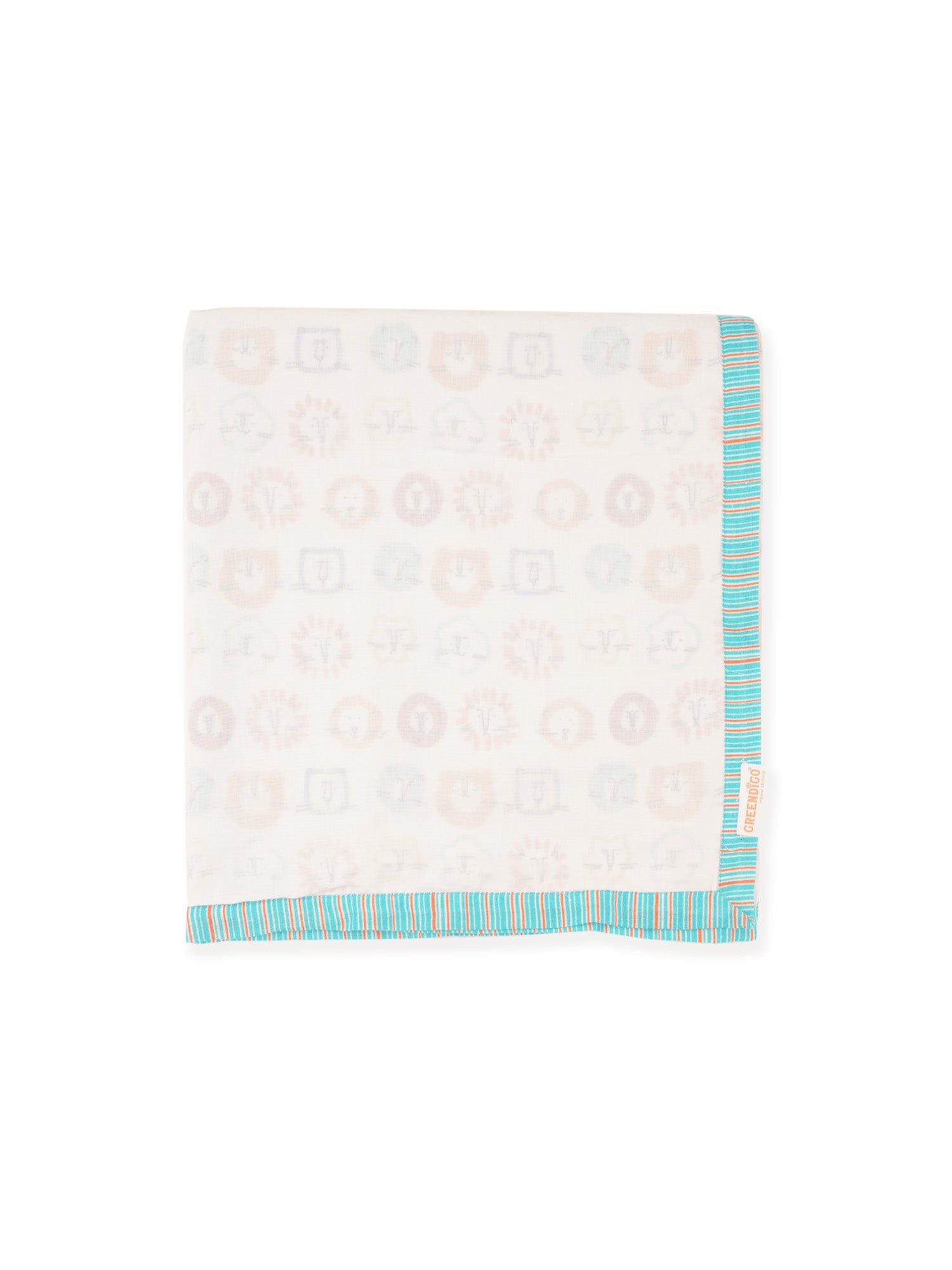 Cuddle Cubs - Cotton Muslin Dohar Blanket for New Born Baby - Totdot