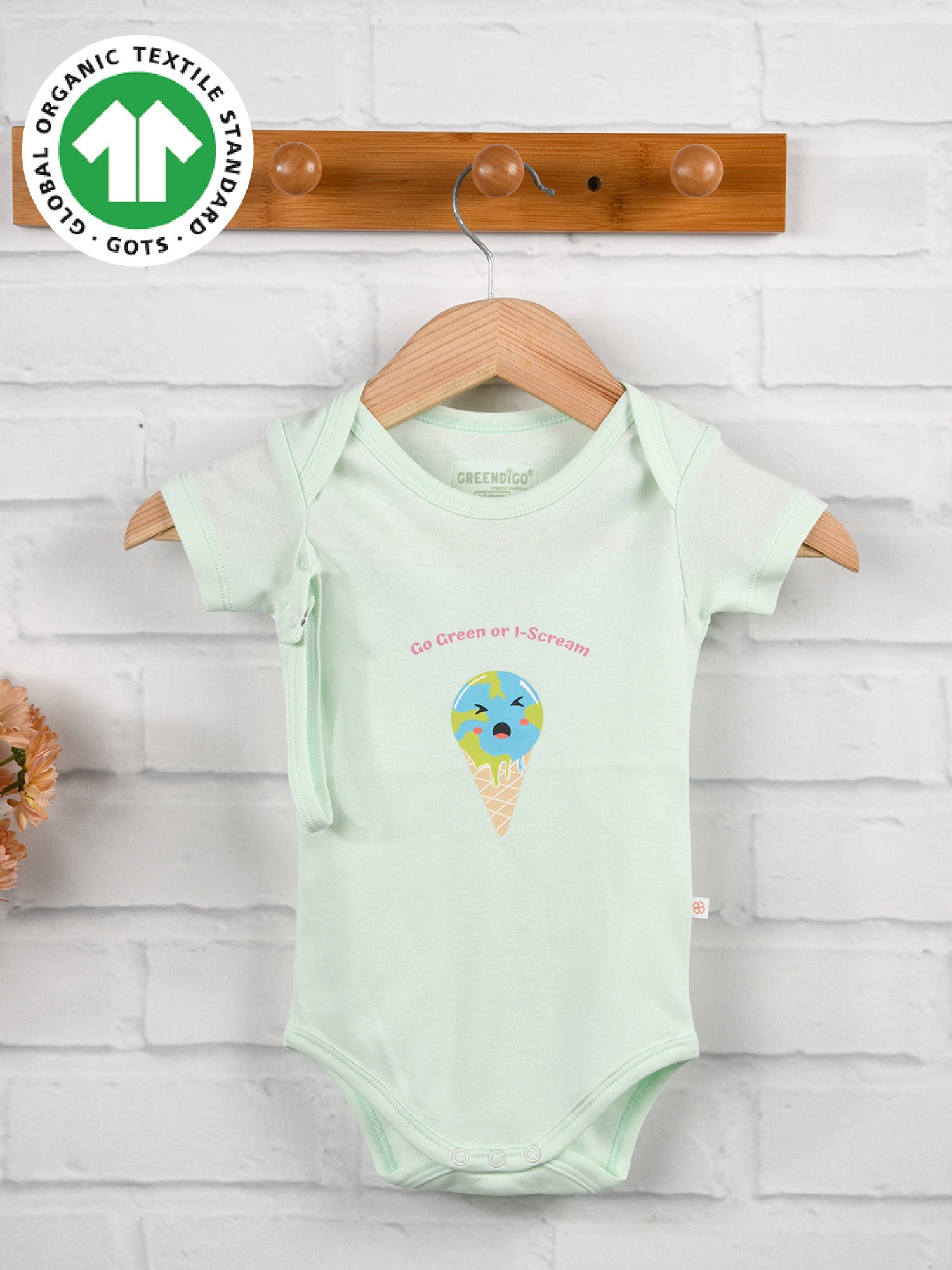 Go Green - Organic Cotton Bodysuit - Totdot