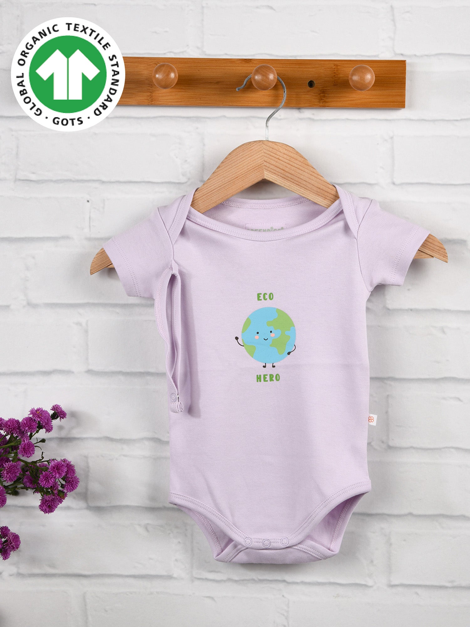 Eco Hero - Organic Cotton Bodysuit - Totdot