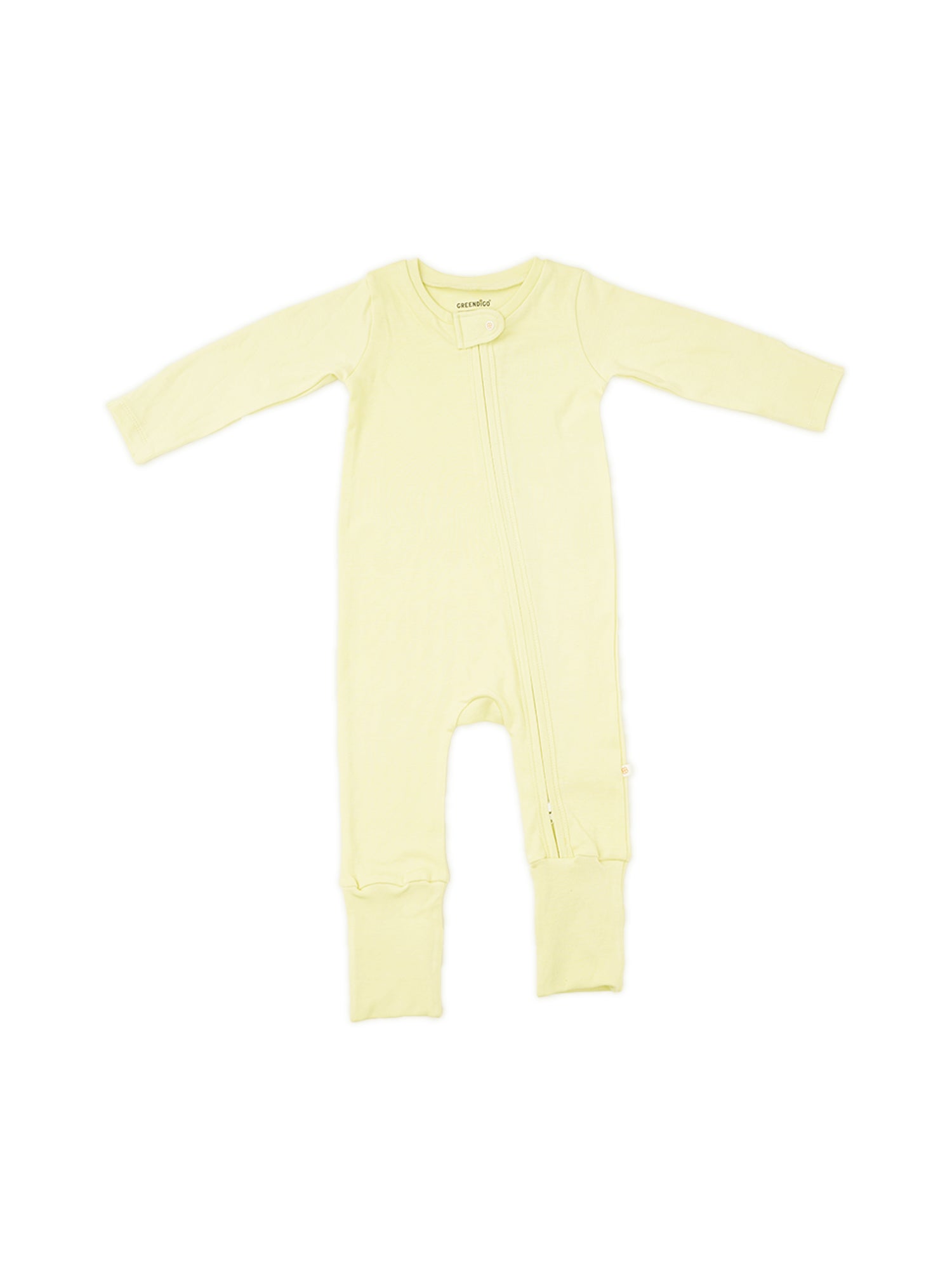 Buttercup Breeze - Infant Organic Bamboo Solid Sleepsuit