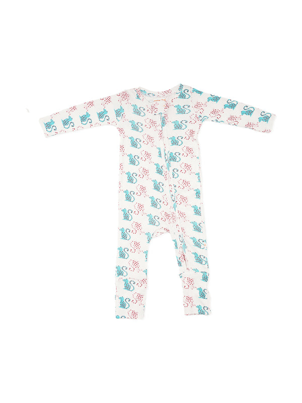 Catnap - Infant Organic Bamboo Printed Sleepsuit