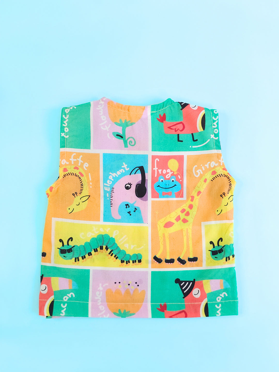 Zoo Crew - Organic Cotton Printed Baby Jabla - Totdot