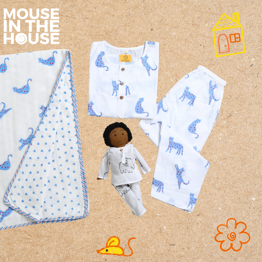 Blue Panther- Blanket