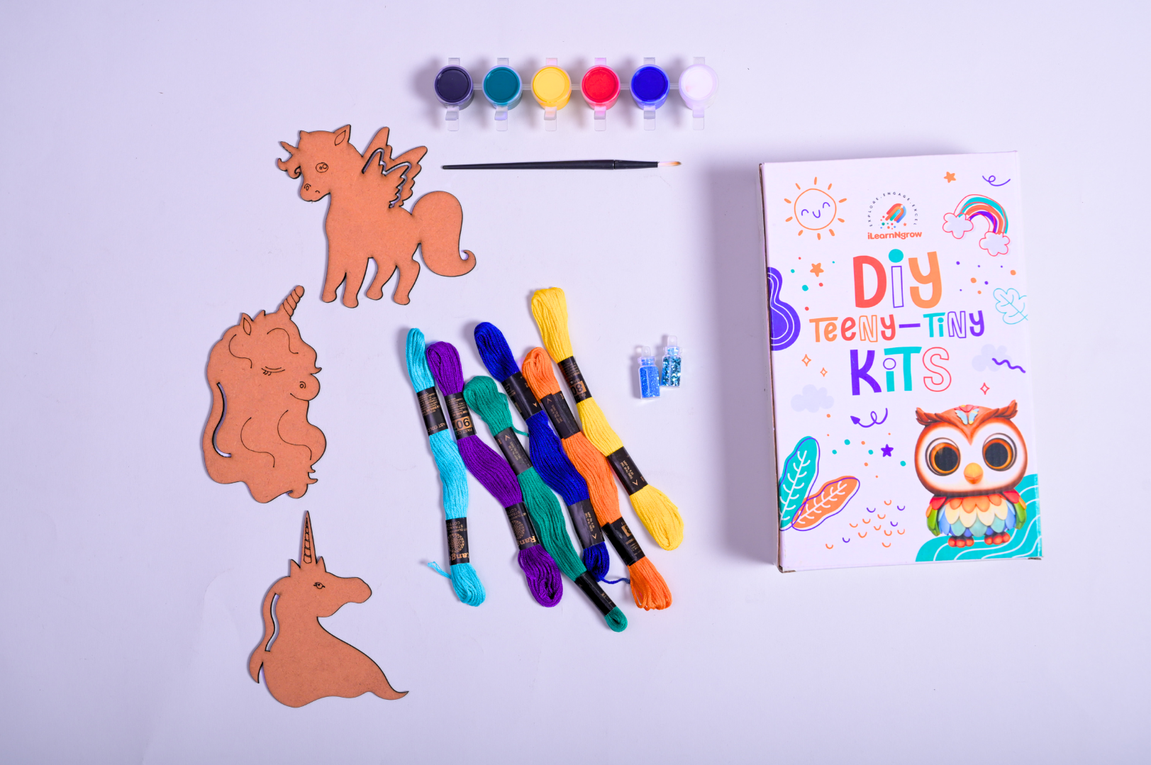 DIY Unicorn Thread Kit - Teeny Tiny
