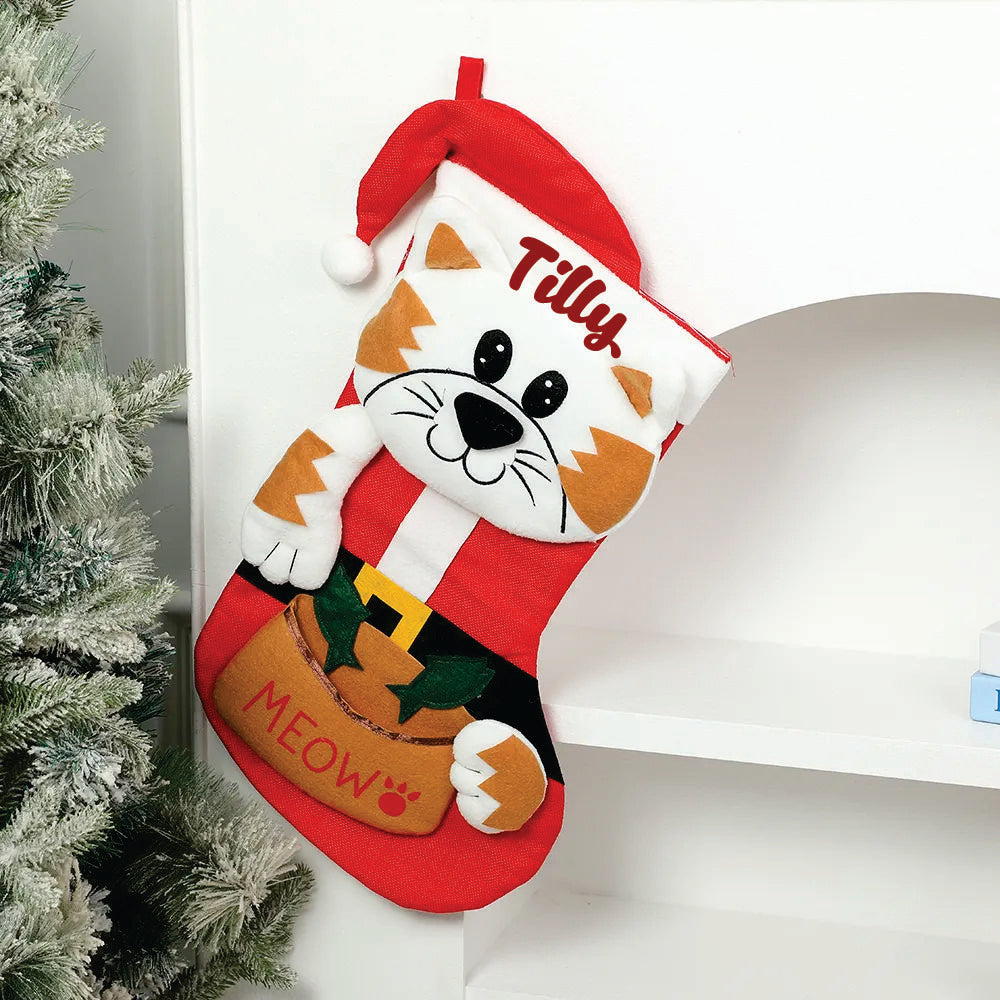 Pet Stocking - Meow Meow!