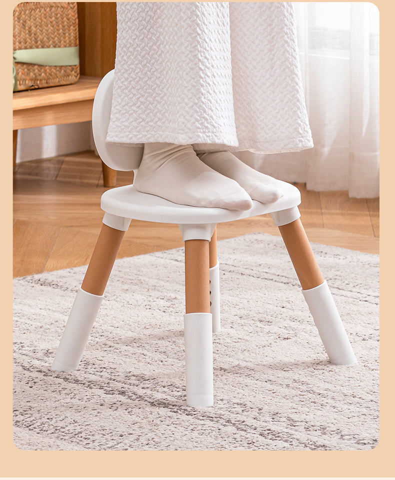 Multipurpose Study table with wooden top and 2 pen holders and 1 Chair
