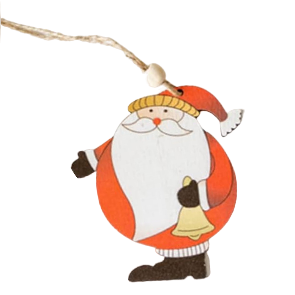 Joyful Festive Ornaments- Jingle Bell Santa