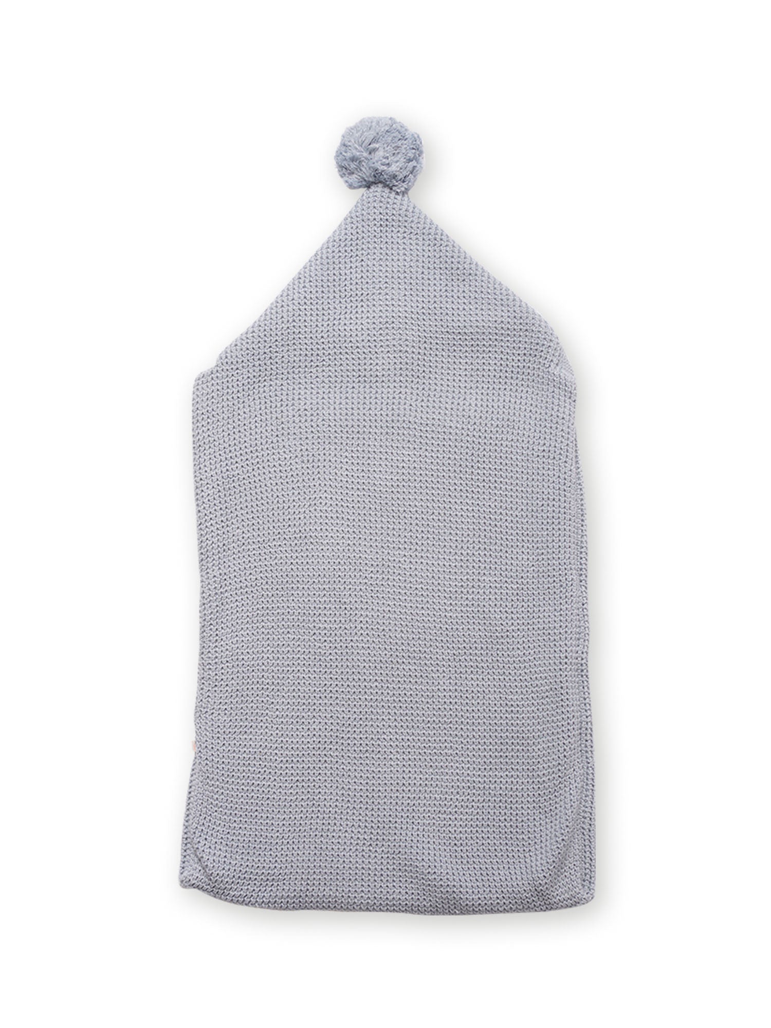 Snow Frost - Organic Cotton Blue Cocoon Blanket for Babies - Totdot