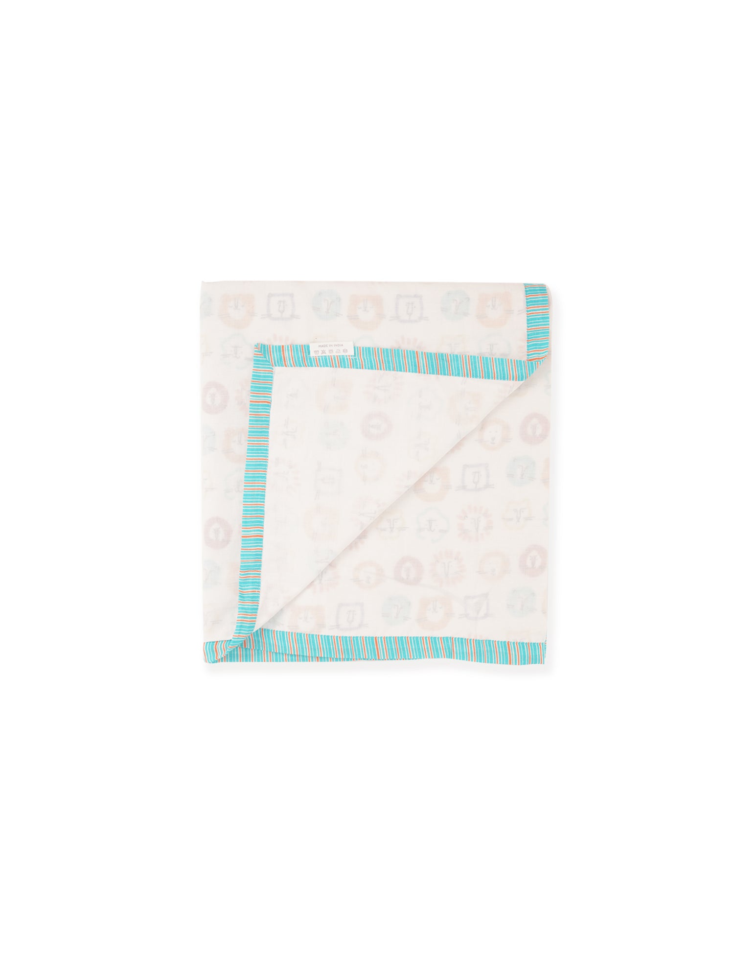 Cuddle Cubs - Cotton Muslin Dohar Blanket for New Born Baby - Totdot