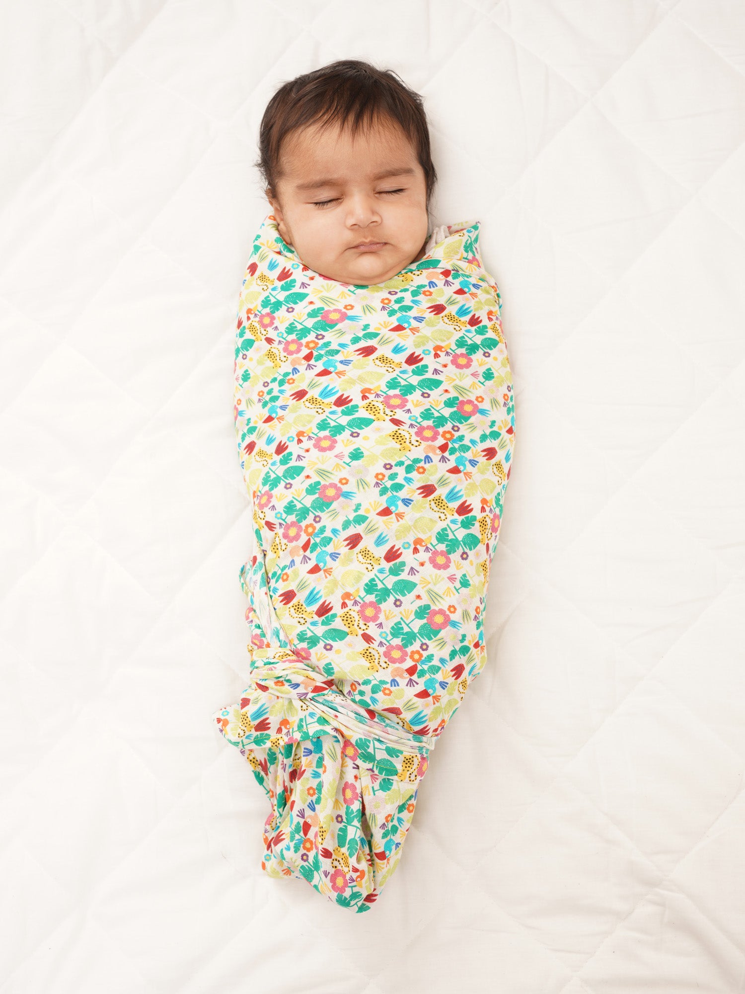 Colourful Dreams Cotton Muslin Swaddle Wrap for New Born (Pack of 2) - Totdot