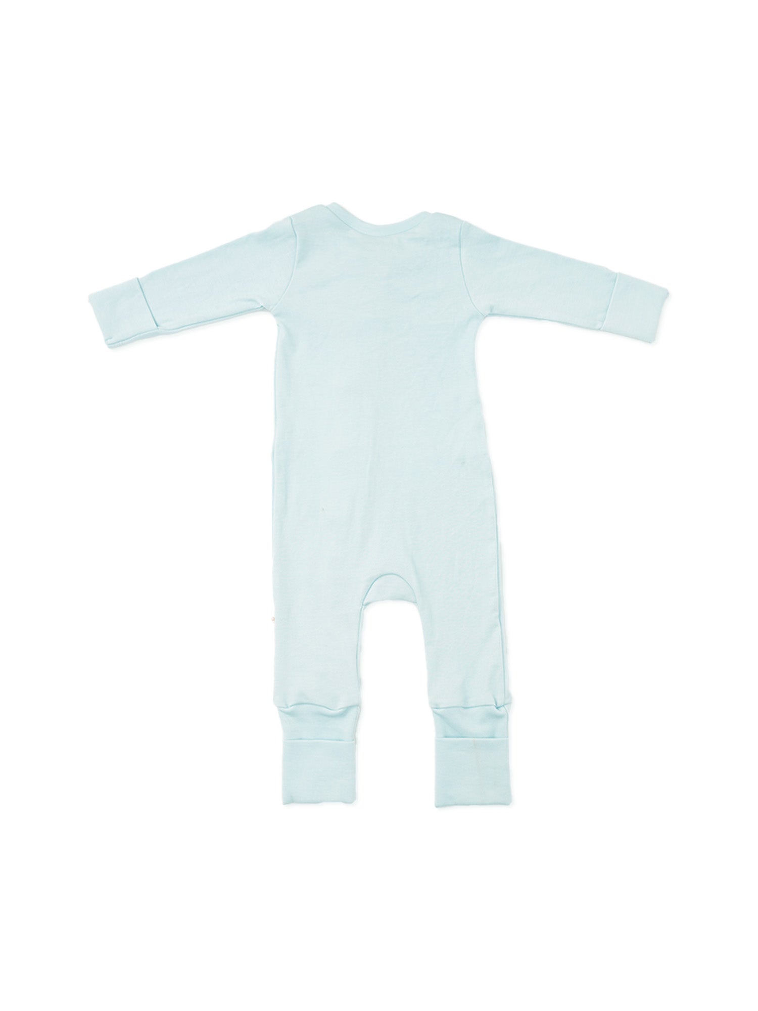 Blue Skies - Infant Organic Bamboo Solid Sleepsuit