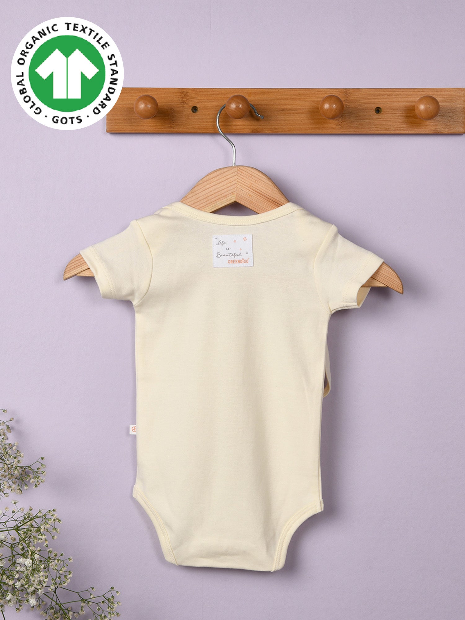 Love the planet - Organic Cotton Bodysuit - Totdot