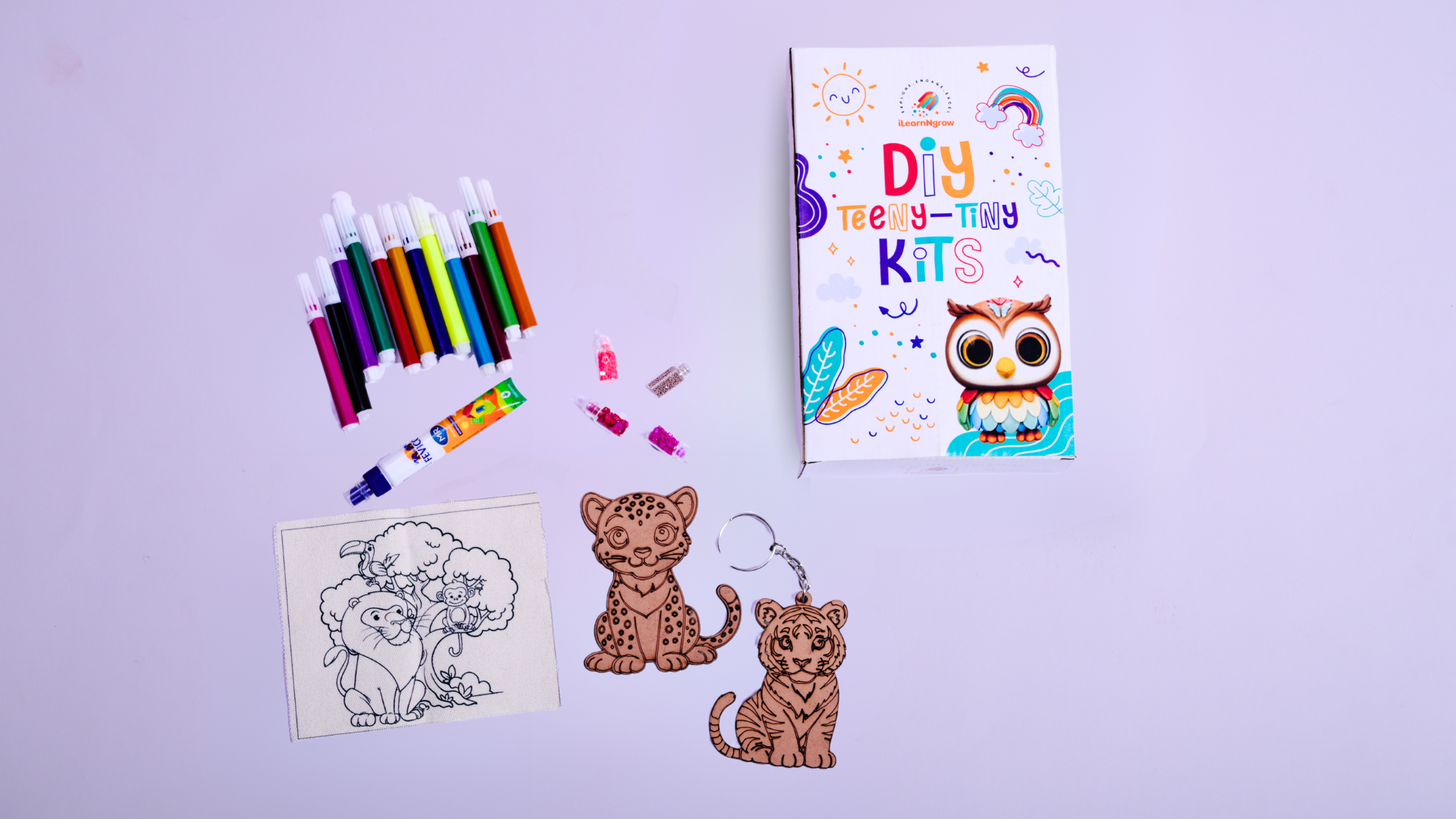 DIY Animal Painting - Teeny Tiny