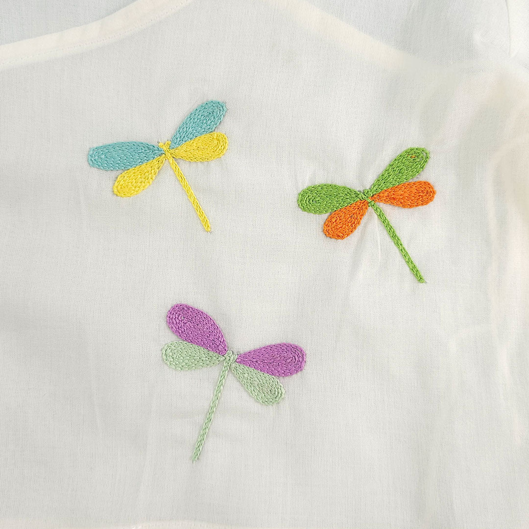 Dragon Fly – Cotton Full Sleeve Embroidered Baby Jabla