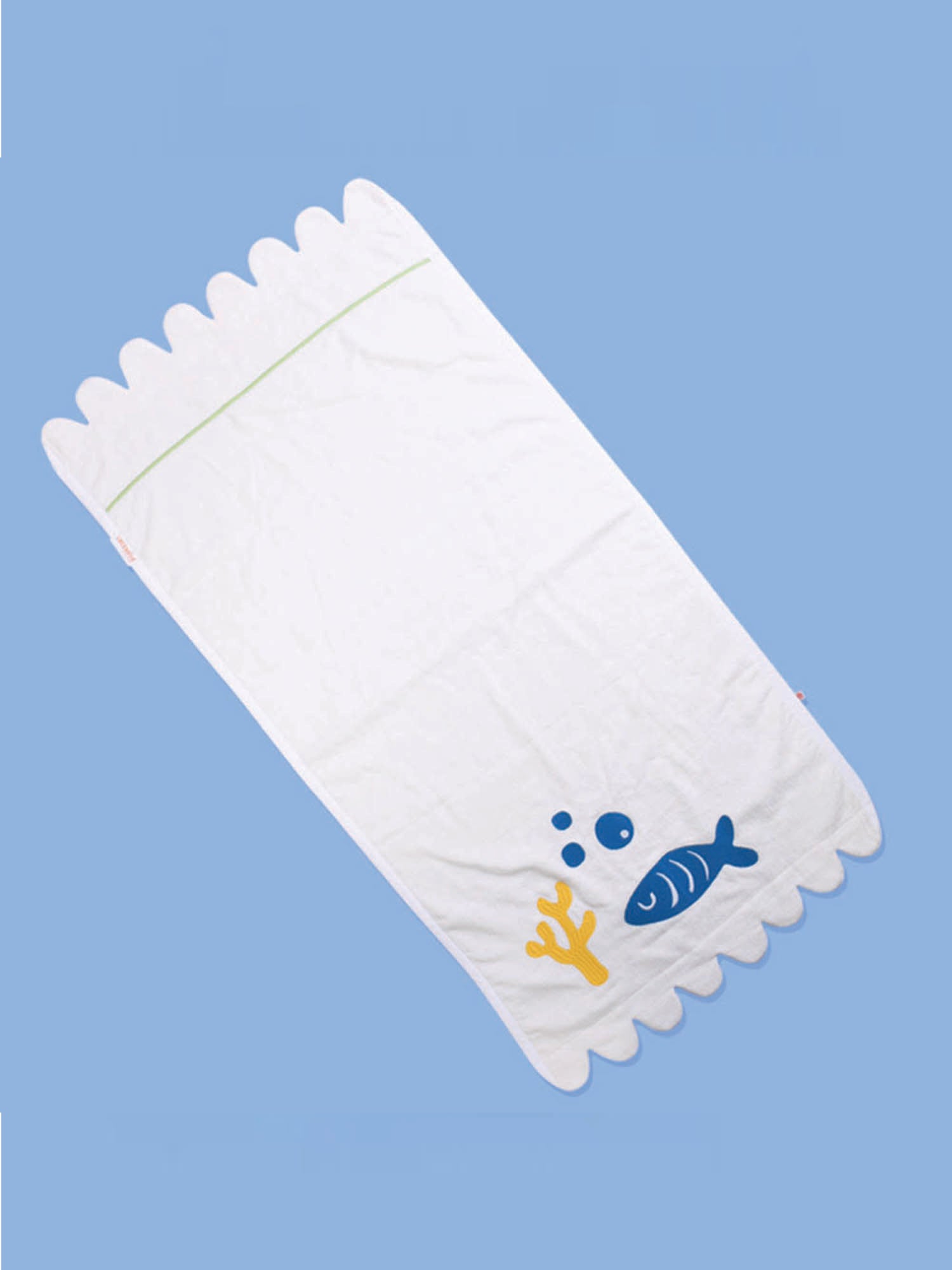 Fintastic - Organic Cotton Baby Bath Towel - Totdot