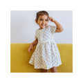 Organic Muslin Dress | Hand-Block Printed | Flowers From Sanganer