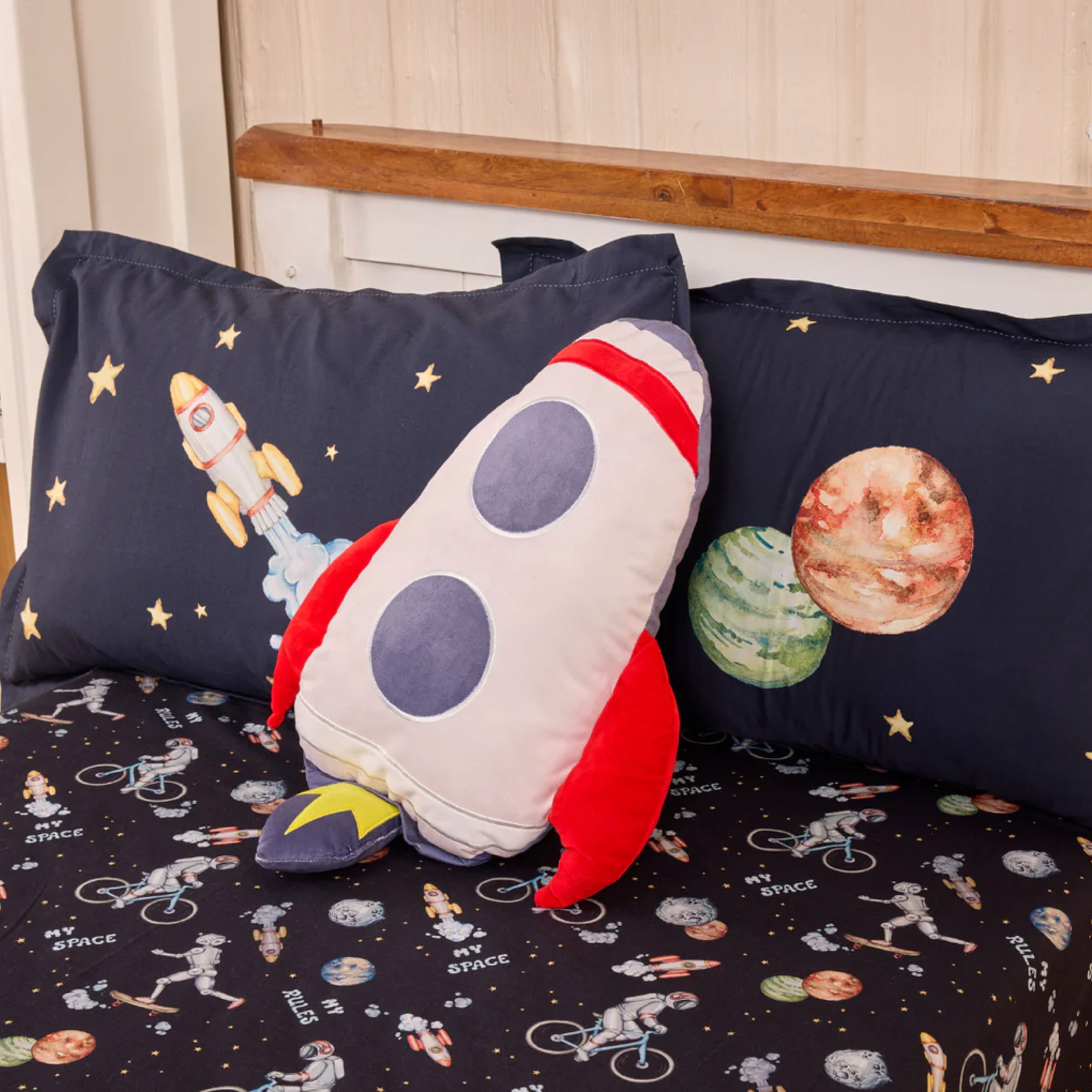 To The Moon And Back Decorative Cushion